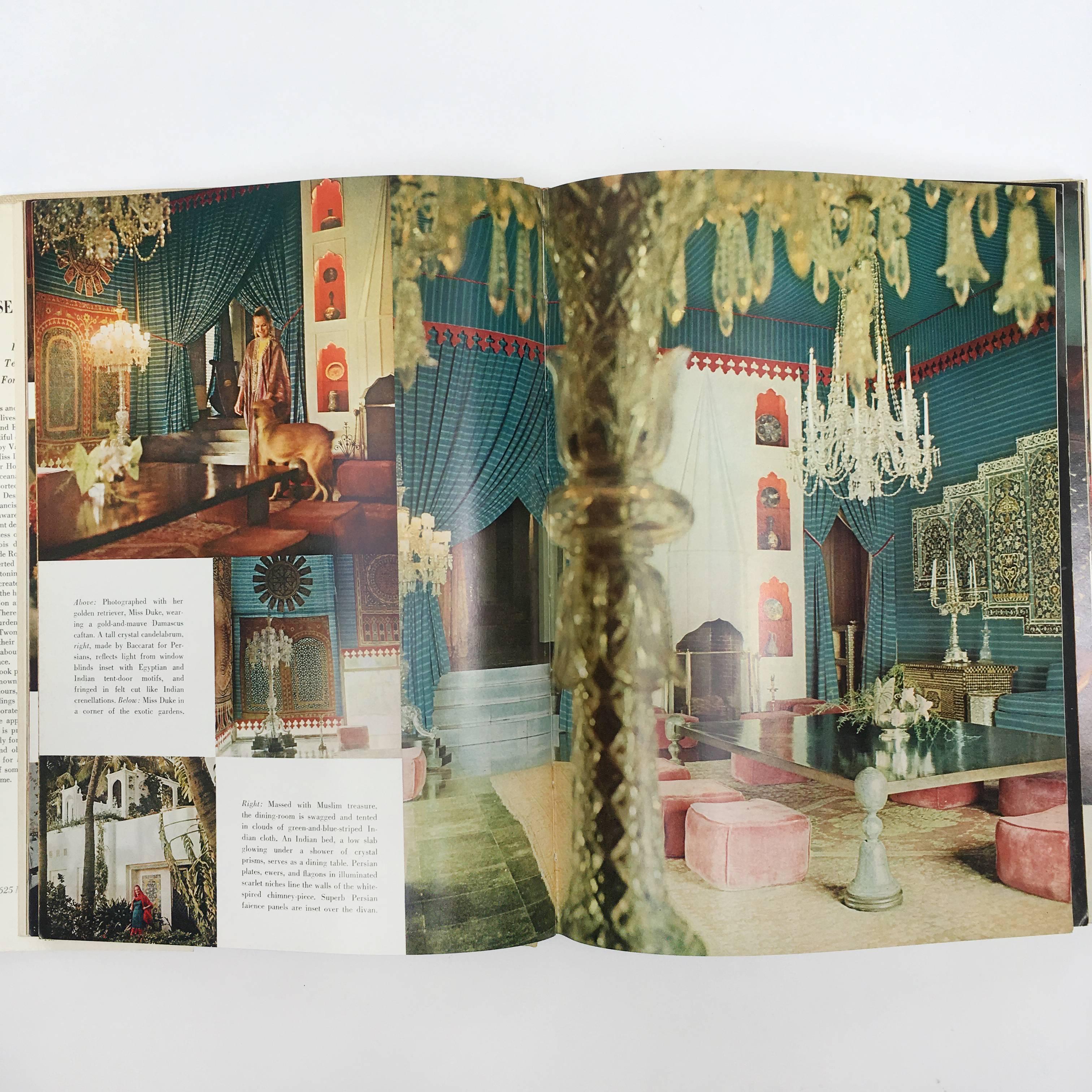 Paper Vogue's Book of Houses, Gardens, People - Horst, Vreeland, Lawford - 1st, 1968 For Sale