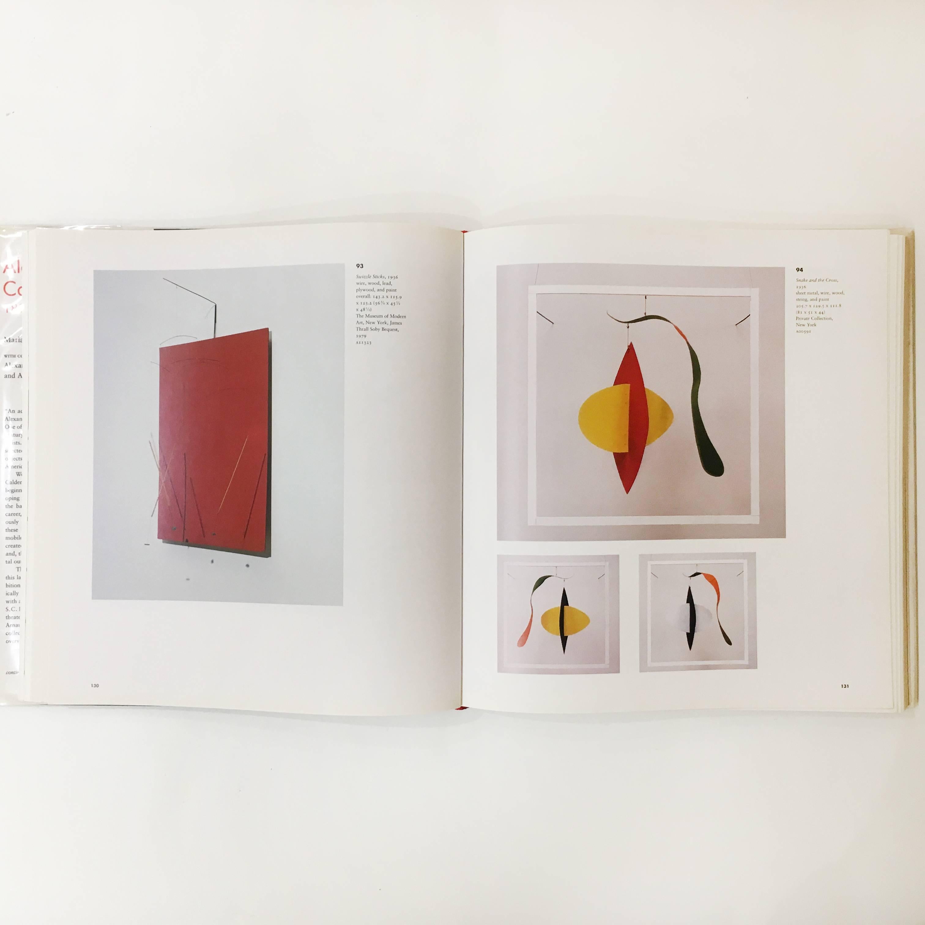 First edition, published by National Gallery of Art Washington & Yale University Press, 1998.

The dynamic work of Alexander Calder has influenced generations of artists and designers. Focusing on 267 works of art, this stunning oversized