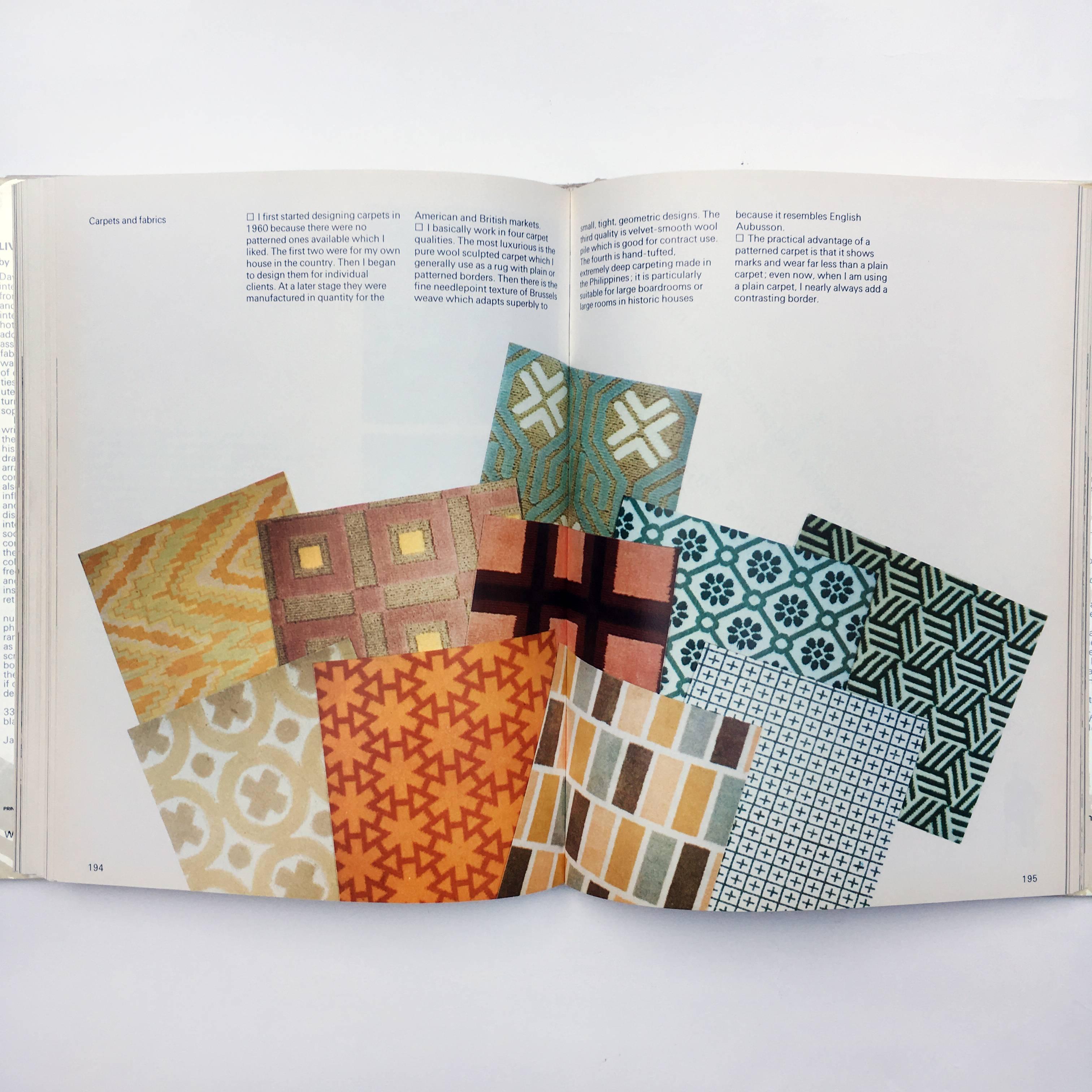 David Hicks Living With Design  Book 1979 In Good Condition In London, GB
