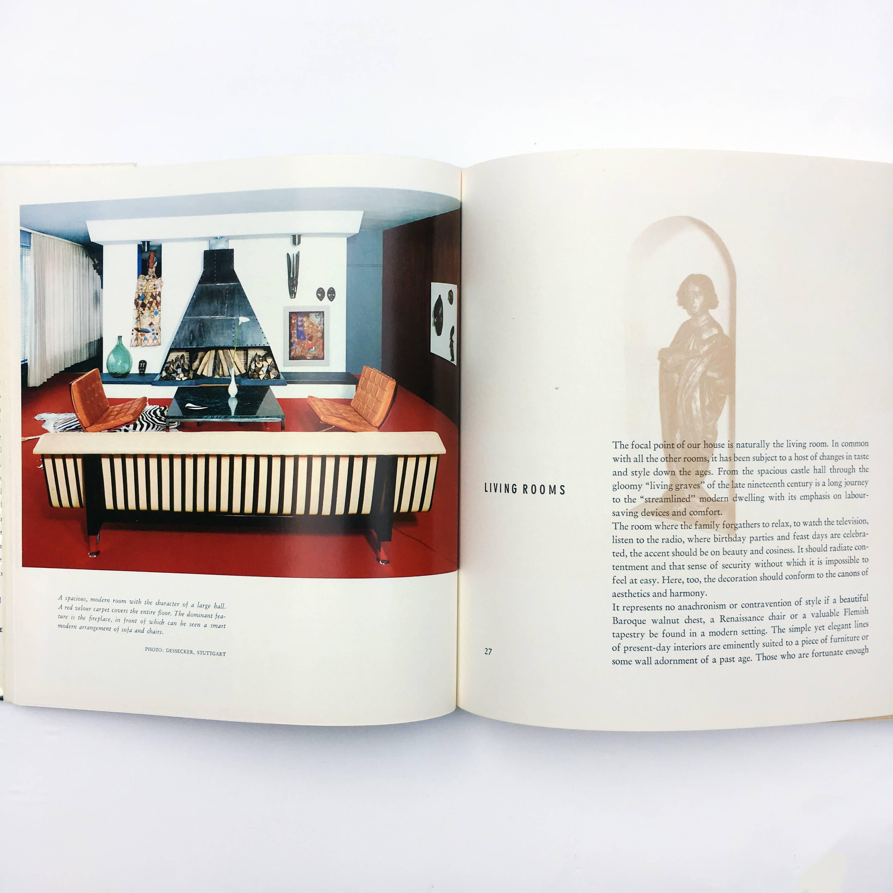 American Interiors for Contemporary Living 1st Edition, 1960 For Sale