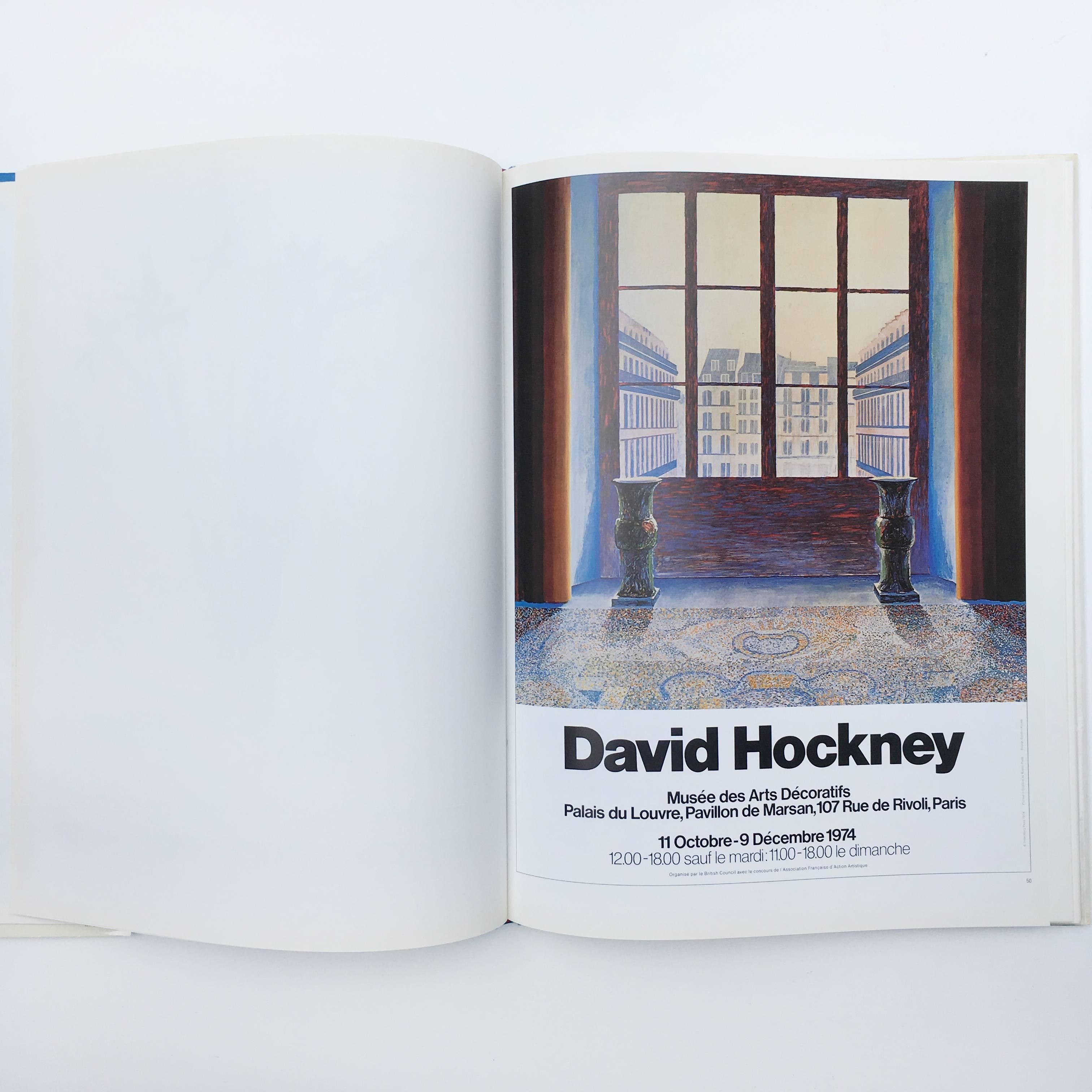 Britannique David Hockney « Hoockney Posters » première édition, 1987