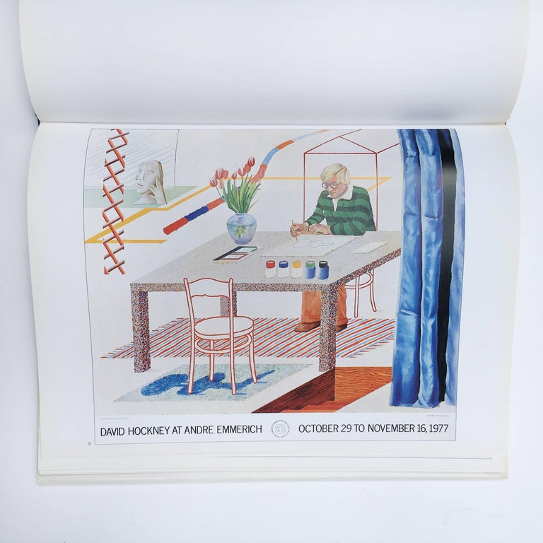 David Hockney "Hockney Posters" First Edition, 1987 For Sale at 1stDibs