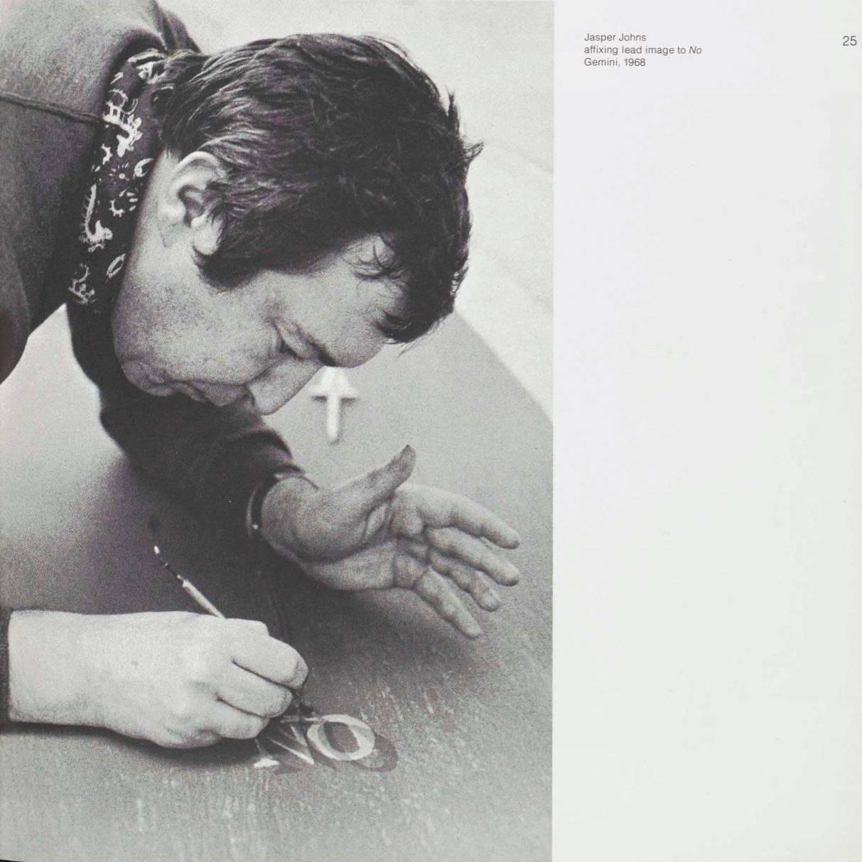 Jasper Johns & Technics and Creativity ii Catalogue, Gemini G.E.L. & MoMa, 1971 In Excellent Condition In London, GB