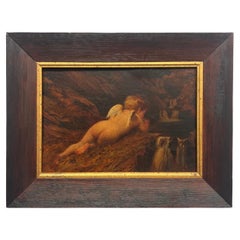 William Edward Frost (1810-1877) Cupid Drinking from a Pool