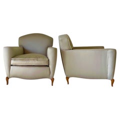 Rene Prou Lounge Chairs circa 1930