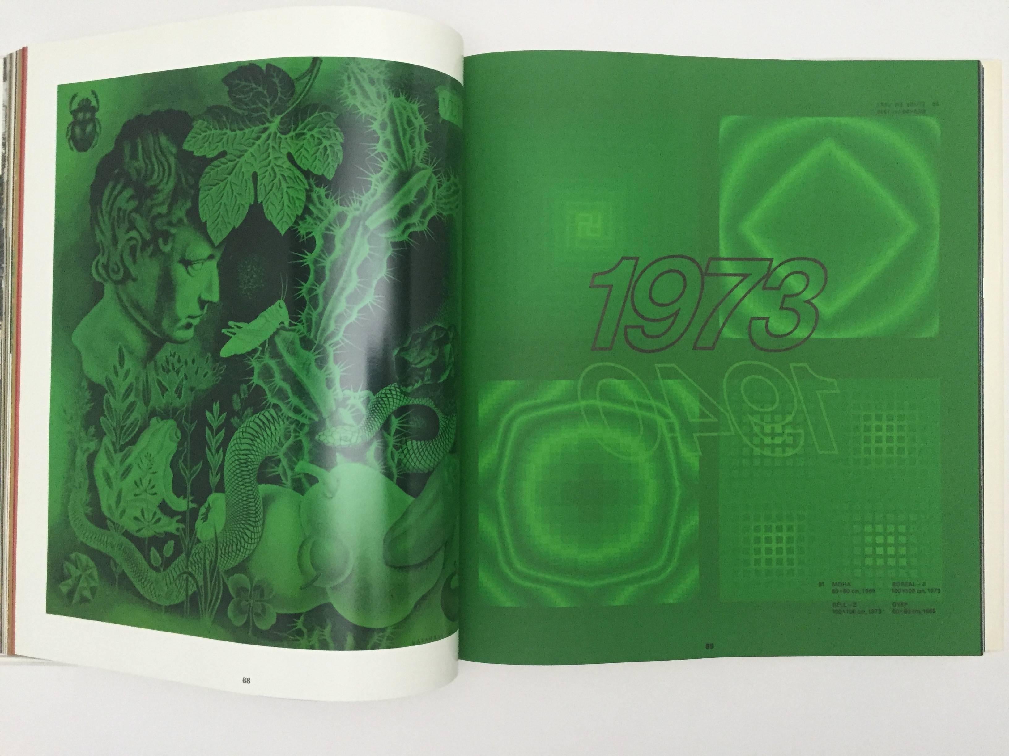 Vasarely Bände I, II, III, IV, Victor Vasarely – 1. Auflage 1973-1979 8