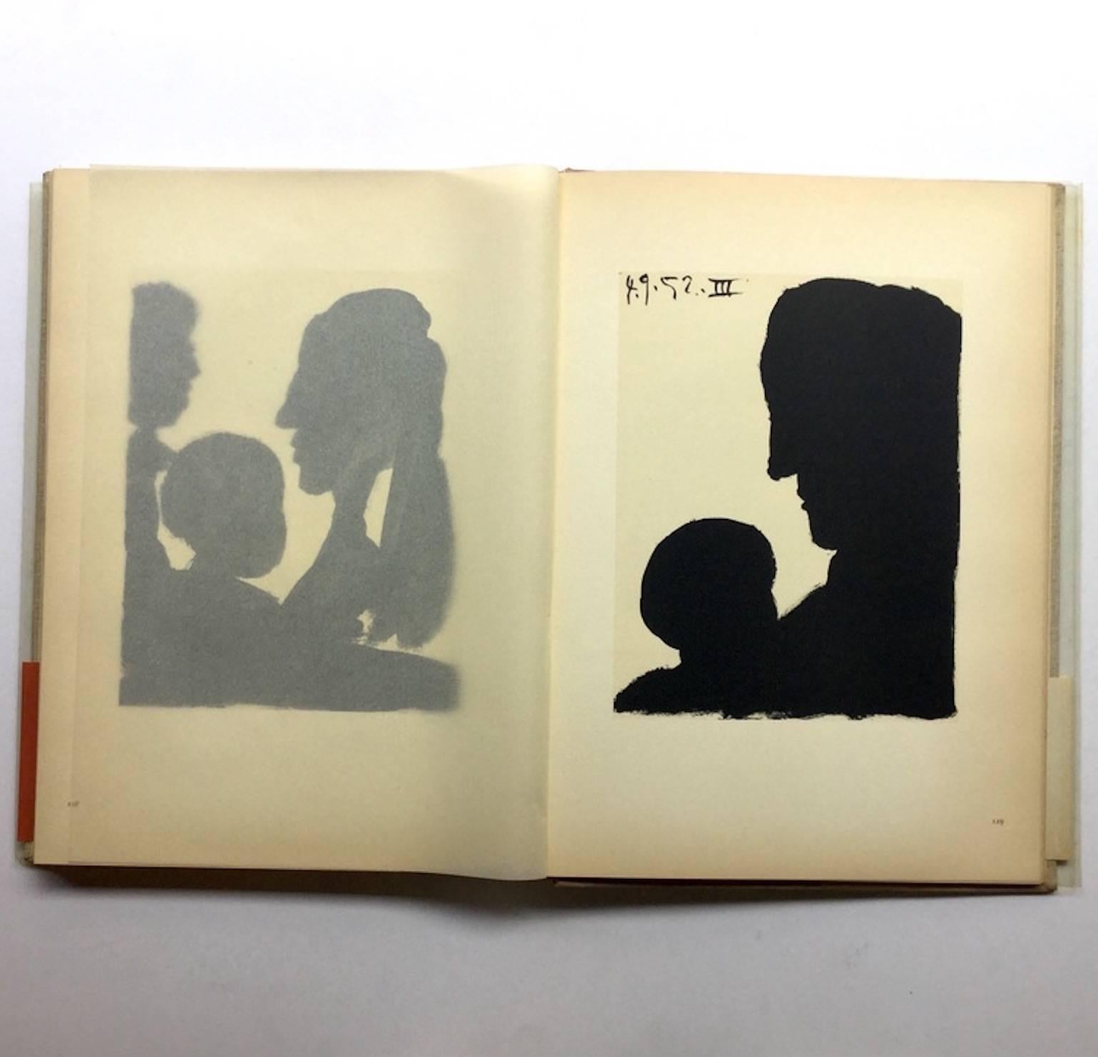 First edition, published by Éditions Cercle d'Art, Paris, 1954.

La Guerre et la Paix is a scarce and desirable Picasso monograph. This first edition has text in French by Claude Roy, and many black and white reproductions of Picasso's drawings.