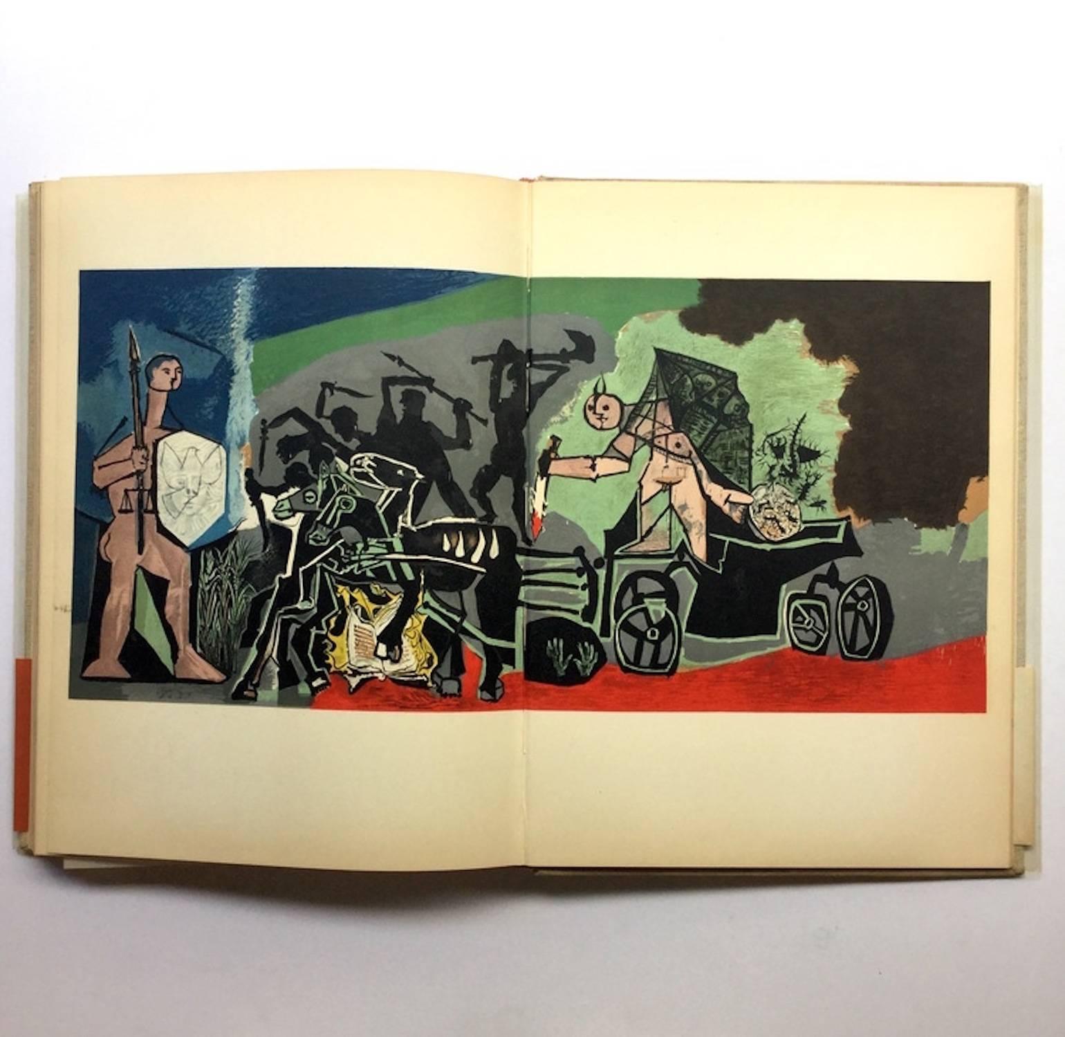 Mid-Century Modern Picasso - La Guerre Et La Paix 1st ed. 1954