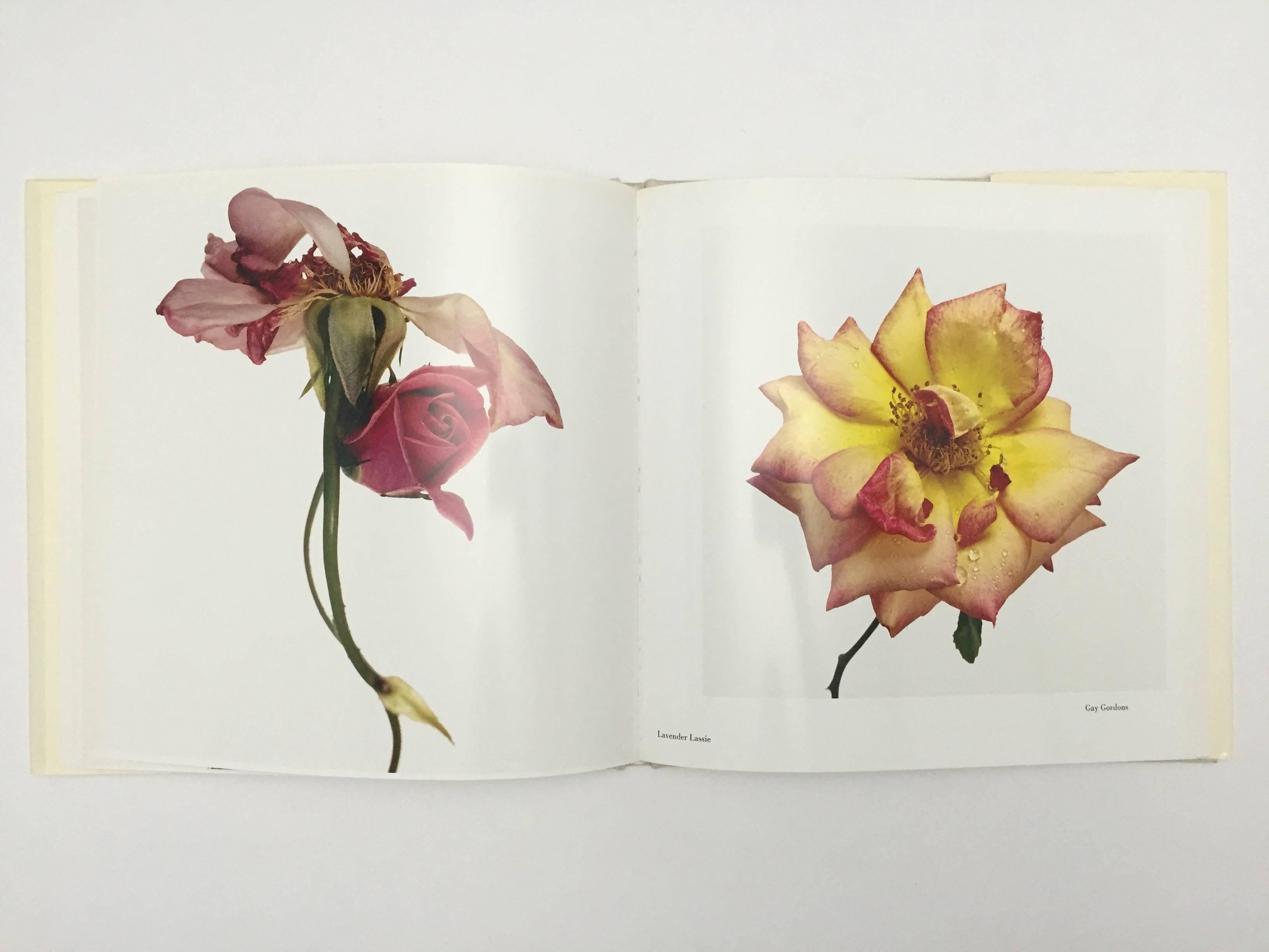 First edition, Harmony books, 1980.

Known best for his fashion photography, Irving Penn created his own photographic assignments for flower studies throughout the 1960s and 1970s and the series was presented together for the time in this edition.