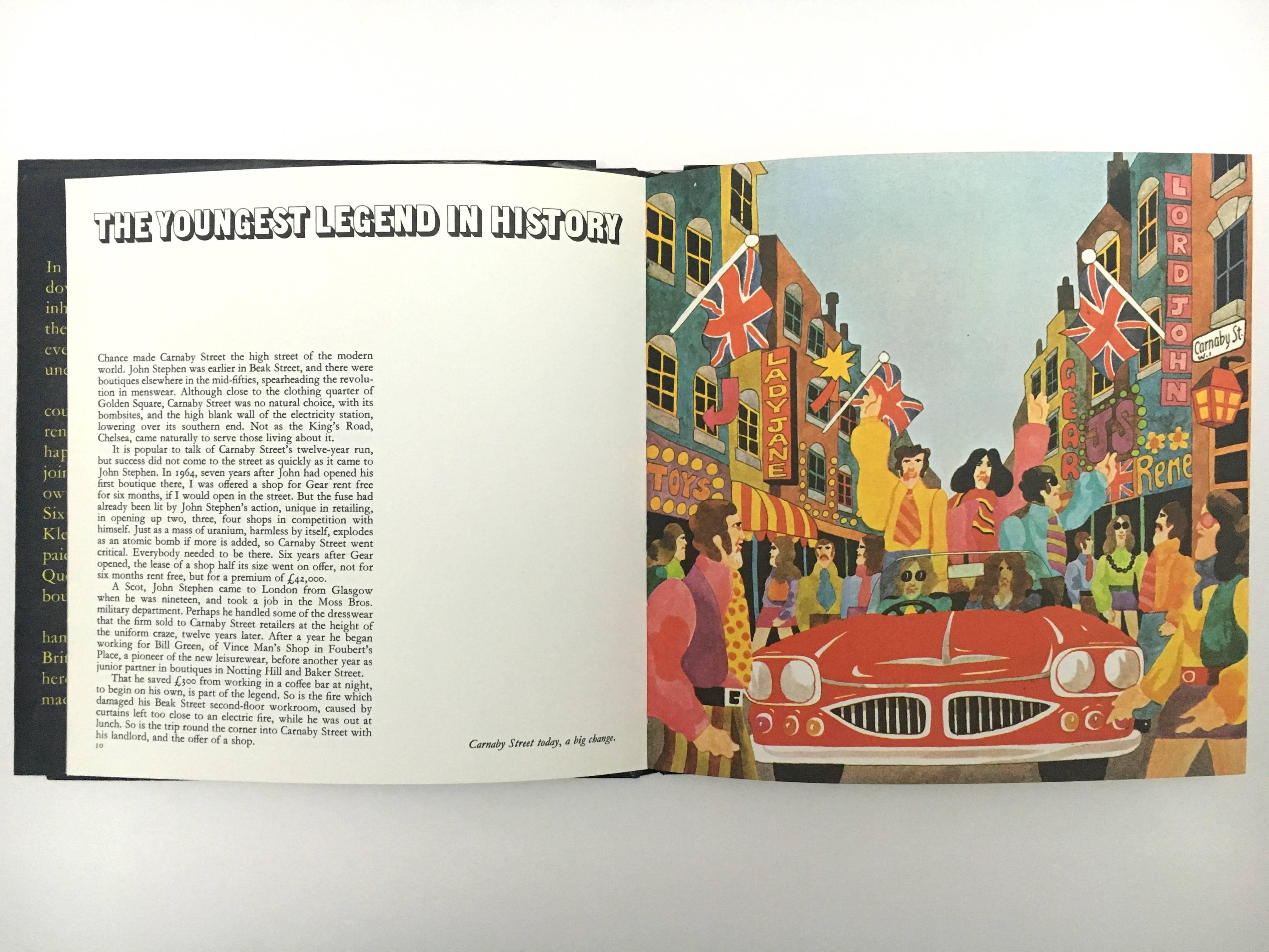 Paper Carnaby Street, Tom Salter & Malcolm English, First Edition, 1970 For Sale
