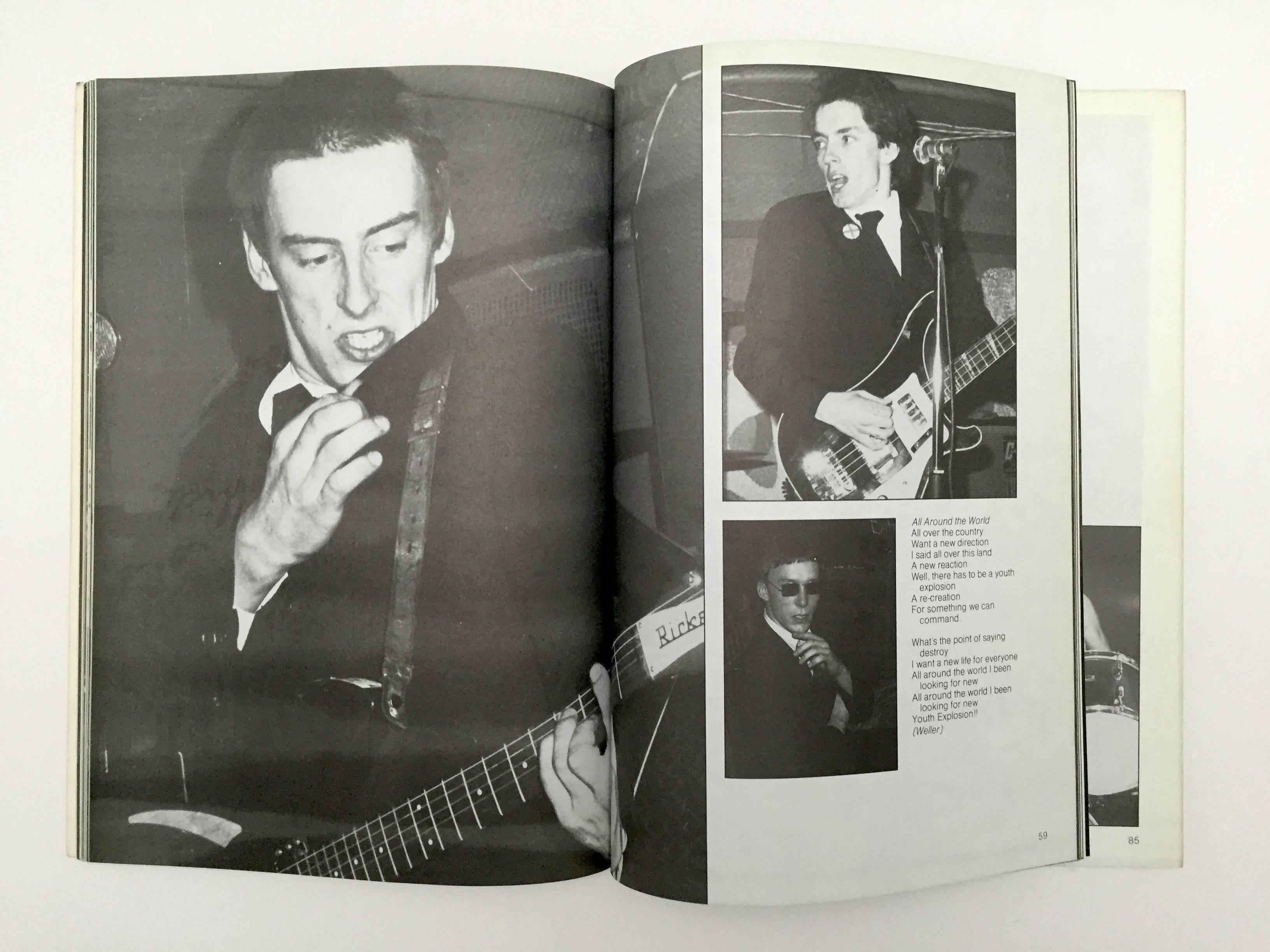 Plexus Publishing Ltd - 1978.

One of the classic punk photobooks, with text by Virginia Boston and an introduction by Danny Baker and photos by Derek Ridgers, Ray Stevenson, Mick Rock, Erica Echenberg, Kevin Cummins, Bob Gruen and many more. The