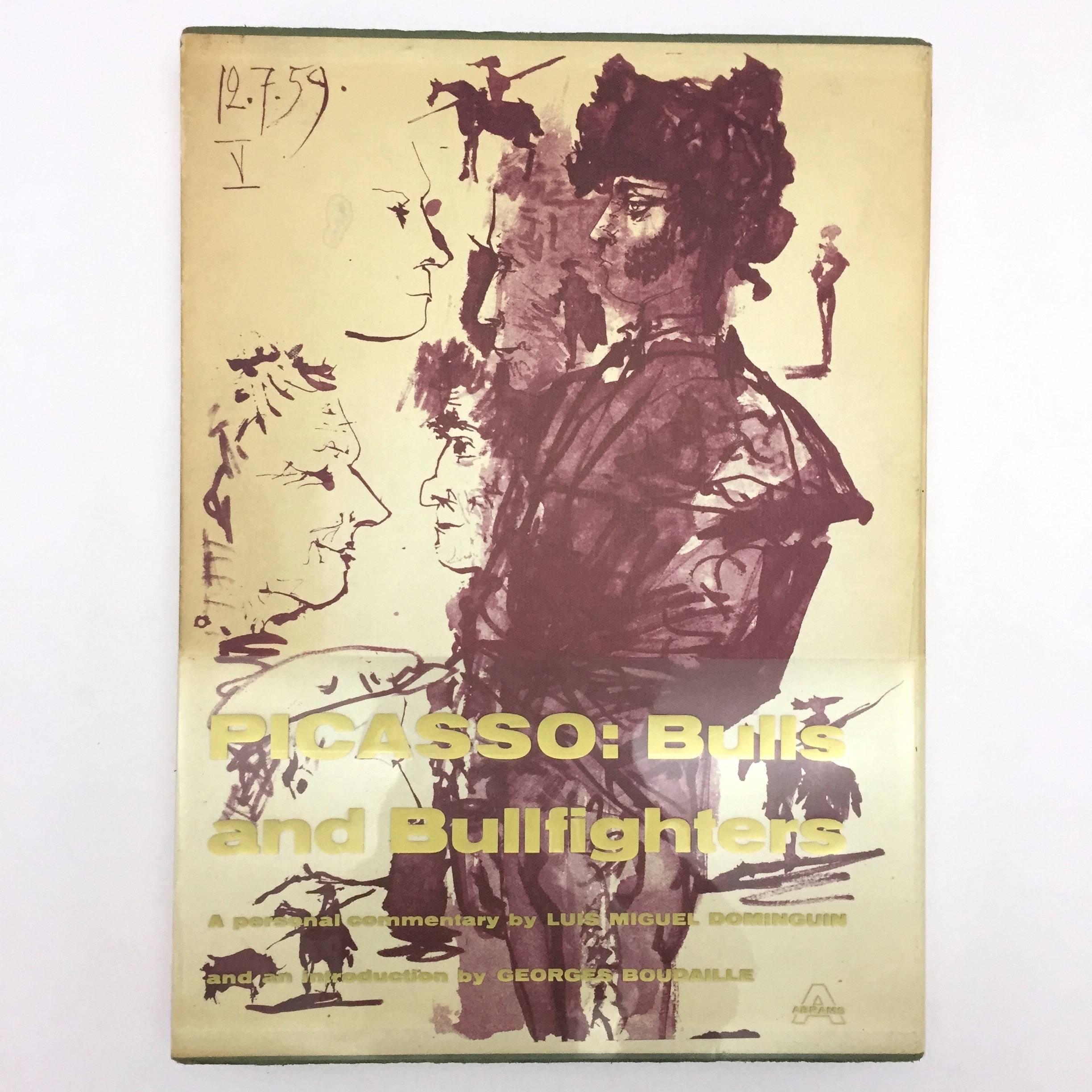 Picasso, Bulls and Bullfighters, Toros y Toreros Book 1961 In Good Condition In London, GB