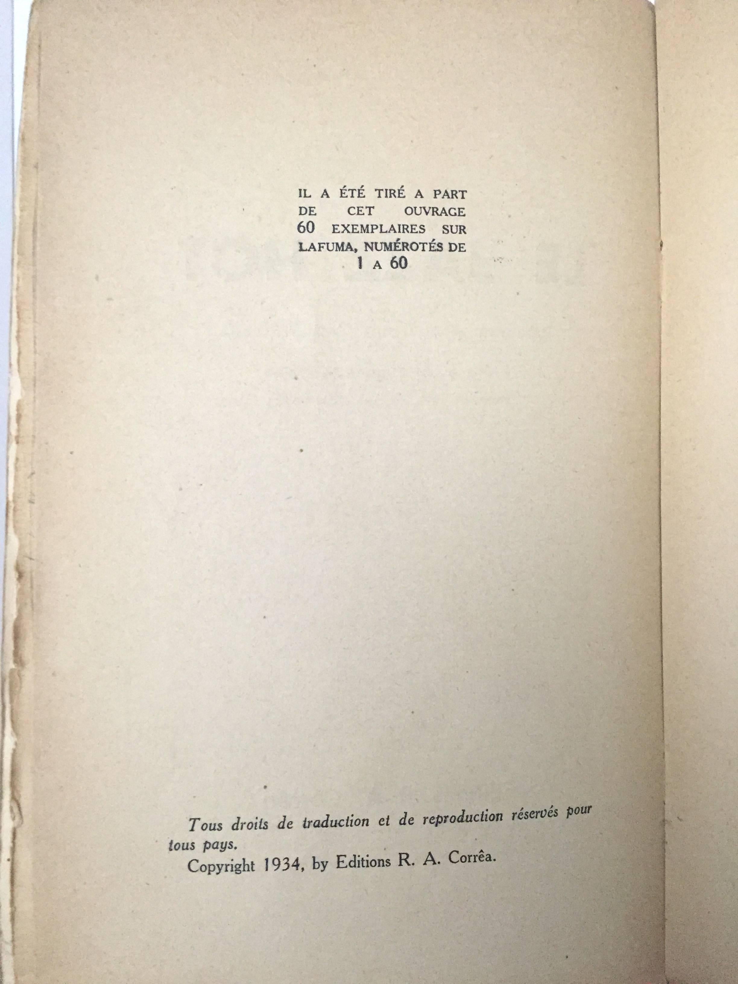 First edition. 

Published in 1934 by Editions R.A Corrêa, Paris.

Introduction by Louis Armstrong. 

An incredible rare and historically significant first edition of one of the earliest works on Jazz music. Written by the founding member of