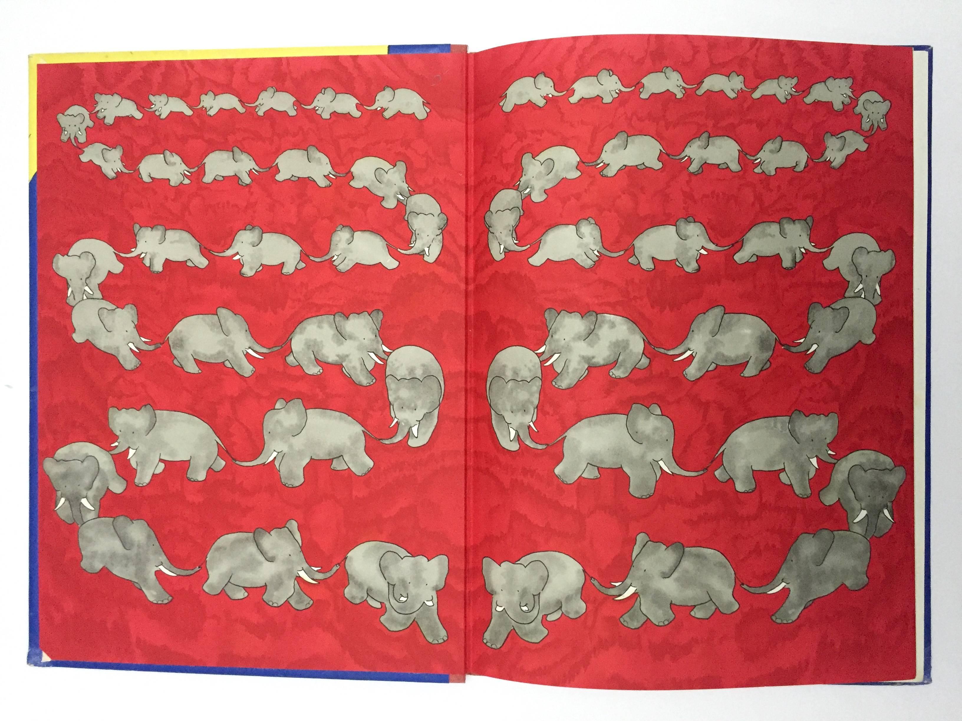 First edition, published by Condé Nast, 1931.

Babar the elephant is undoubtedly one of the worlds' most loved children's book characters and some say a characterization of Brunhoff himself. This incredibly sought after Condé Nast first edition