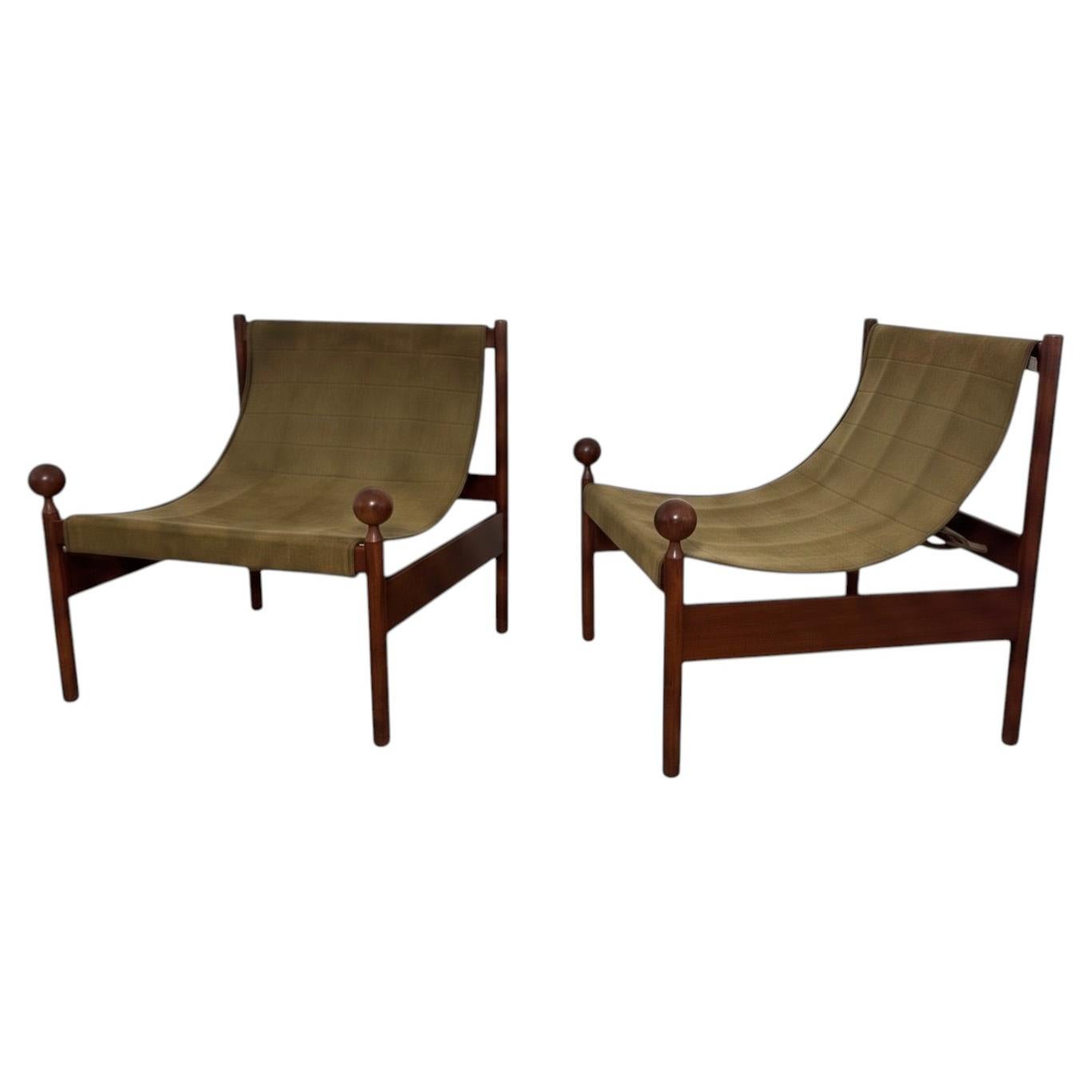 Jorge Zalszupin (1922– 2020) Pair of Cadeira Ouro Preto Chairs 1959