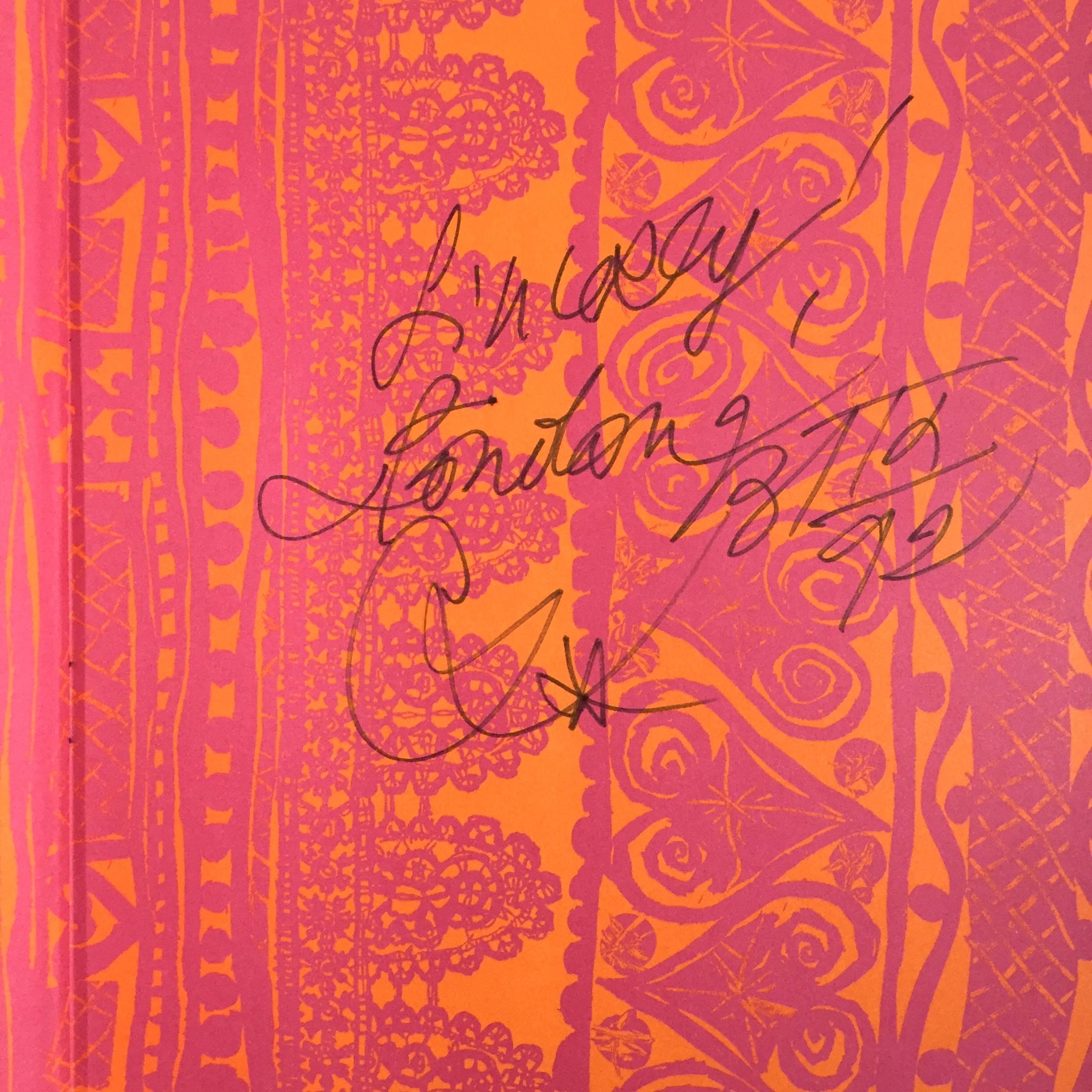 First edition, published by Thames & Hudson in 1992, signed copy by Lacroix.

Edited and introduced by Patrick Mauriès
with over 260 illustrations, 134 in colour.

This book chronicles the life of creative designer Christian Lacroix, one of
