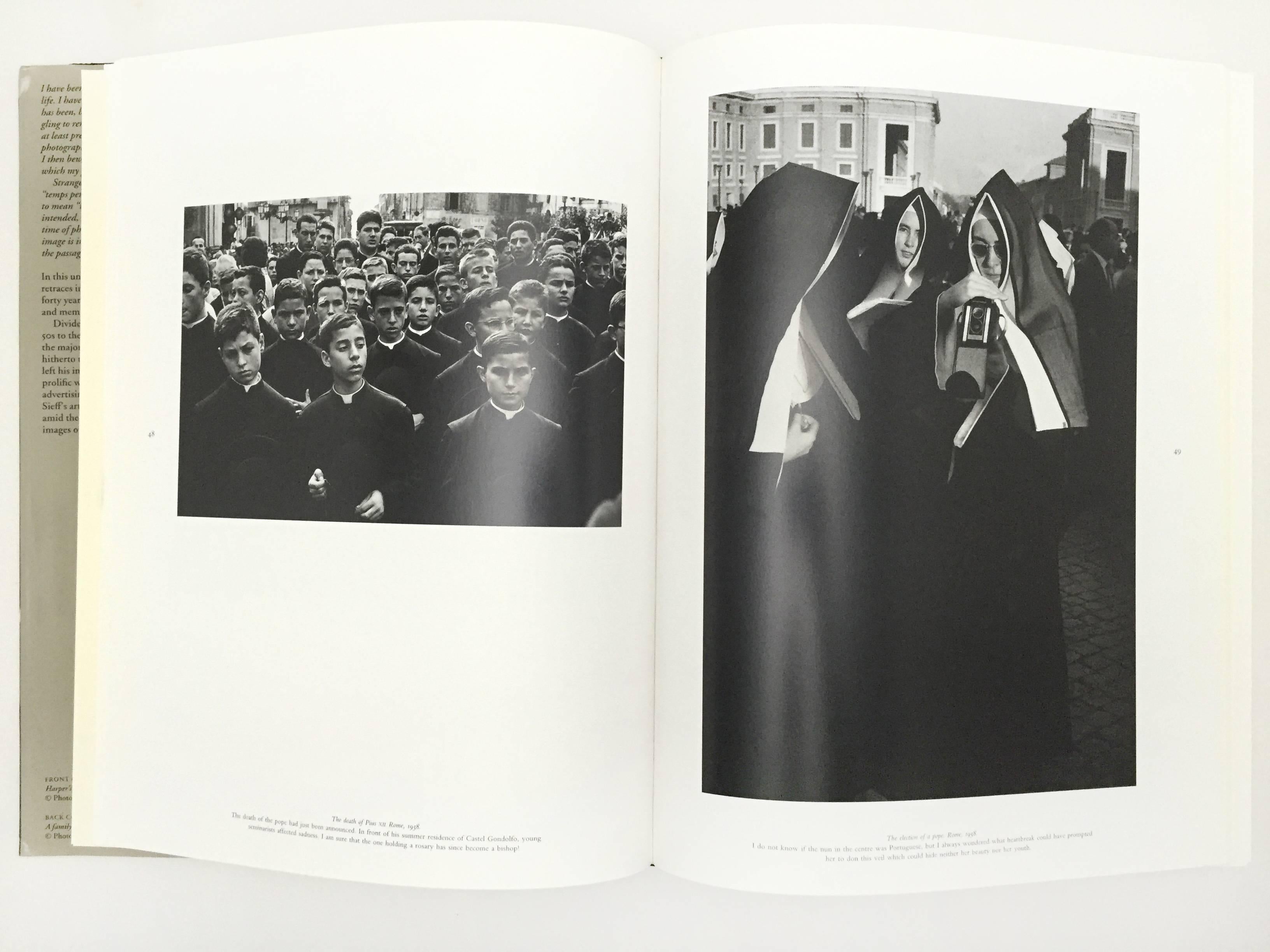 Jeanloup Sieff: 40 Years of Photography - 1st Edition, Evergreen/Taschen, 1996 In Good Condition For Sale In London, GB