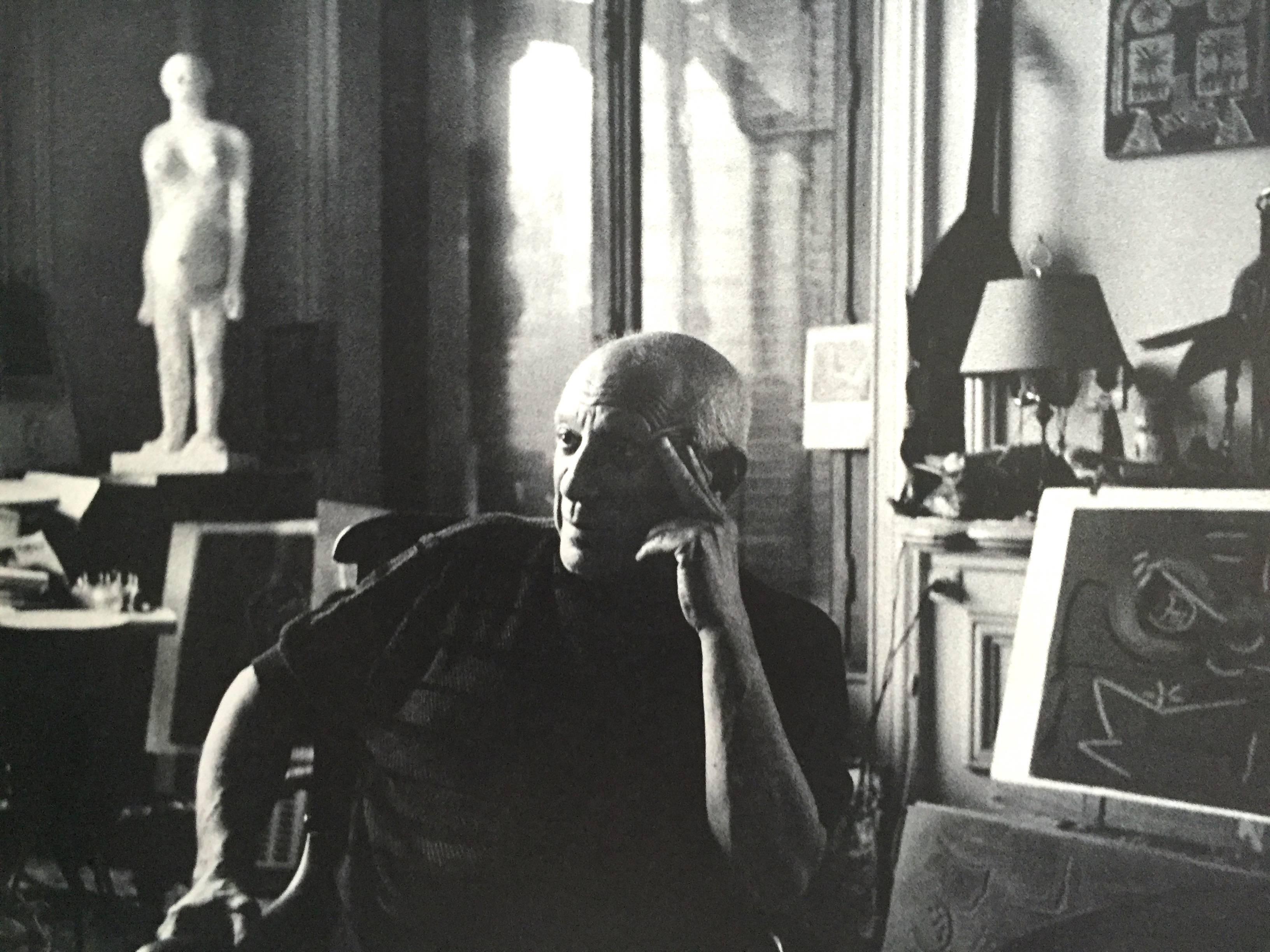 20th Century Picasso à L'oeuvre – Photographs by Edward Quinn 1965 Book