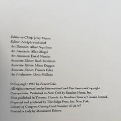 Ernest Cole,  House of Bondage, First Edition, 1967