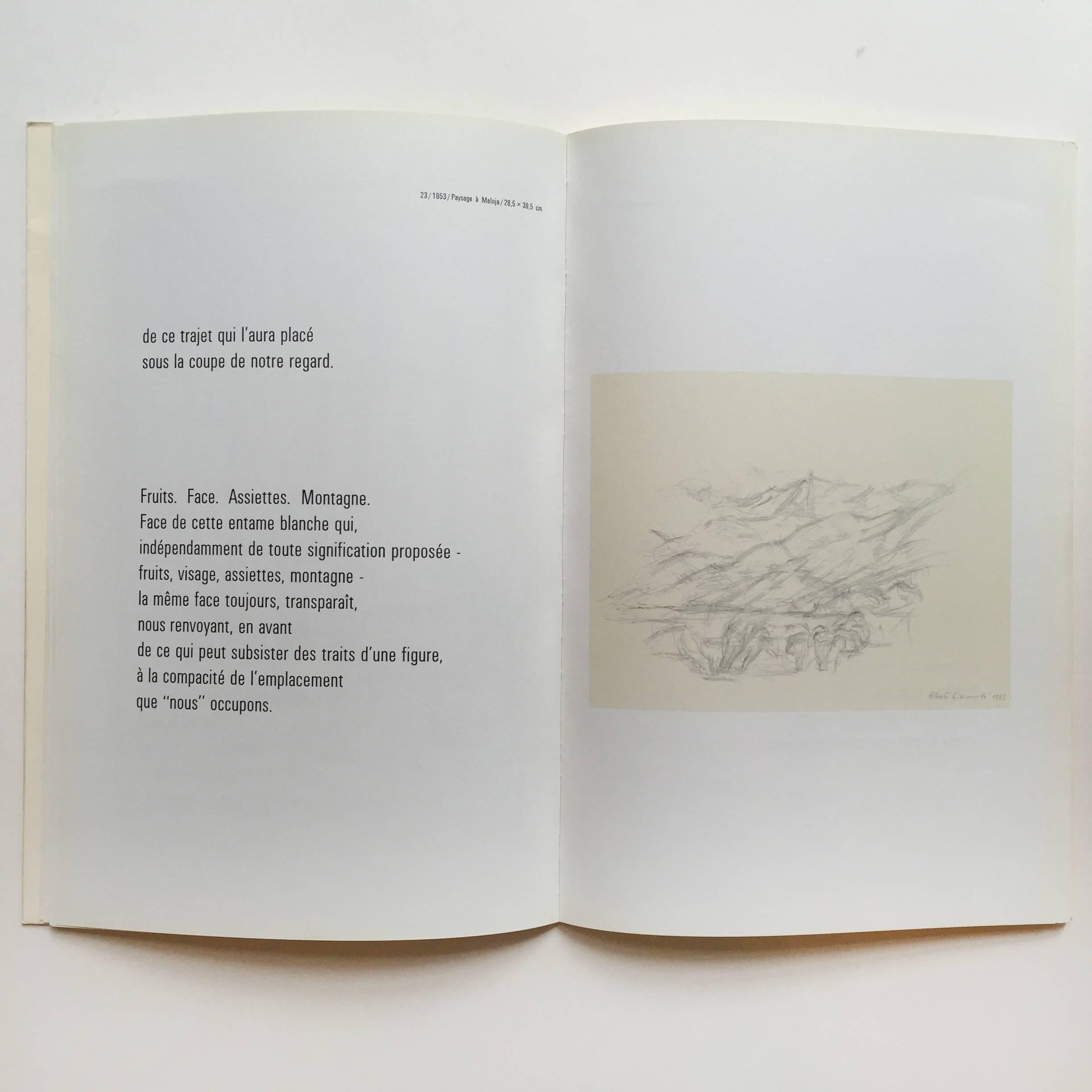 Alberto Giacometti, Dessins, 1968 In Good Condition In London, GB