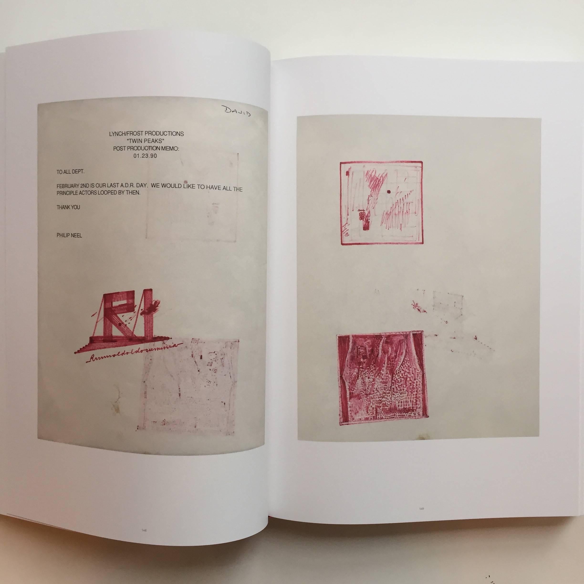 First edition, published by Steidl and Fondation Cartier pour l'art contemporain, 2011.

This oversized monograph presents a collection of over five-hundred drawings by highly-acclaimed American filmmaker and artist David Lynch. A compilation of
