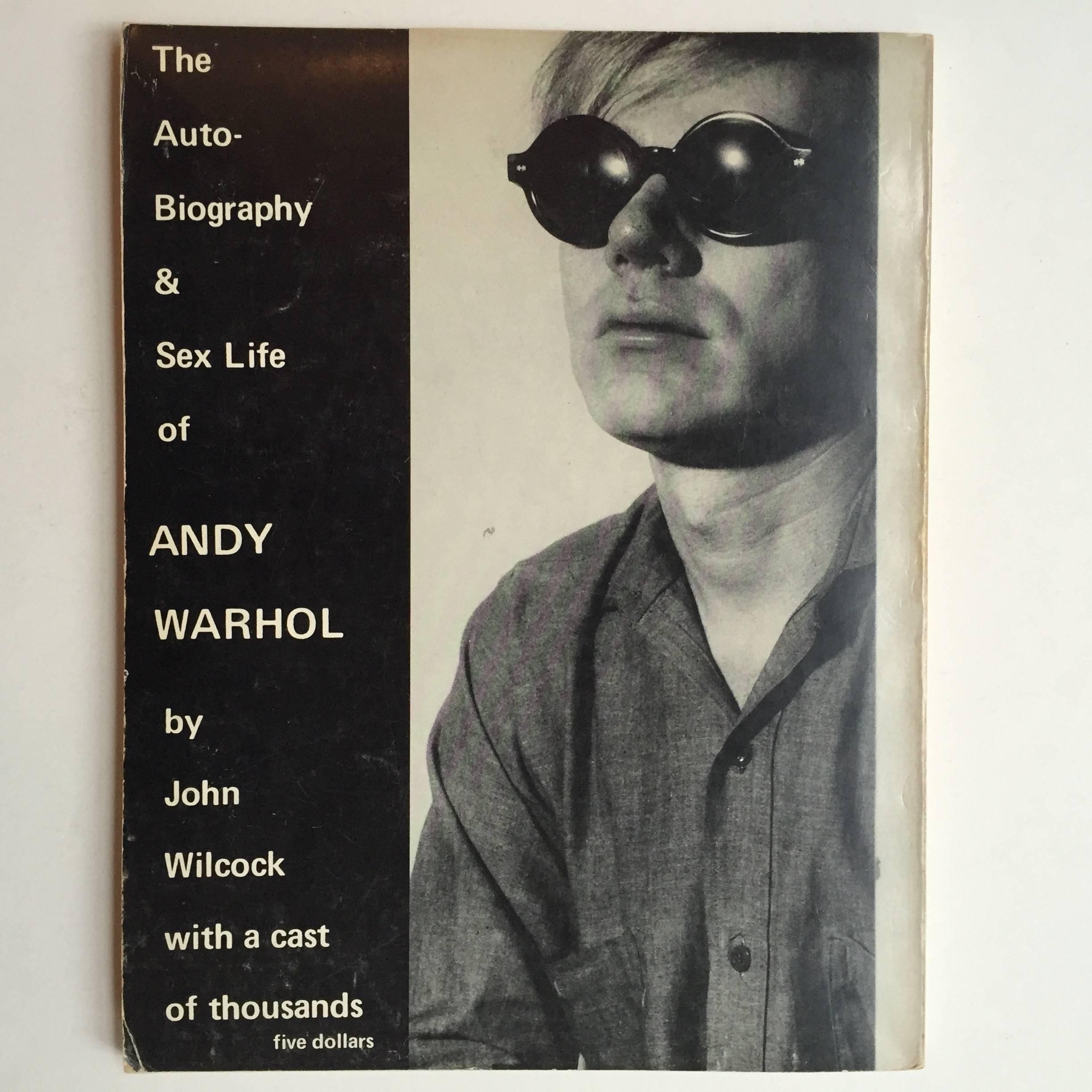 Mid-Century Modern John Wilcock The Autobiography & Sex Life d'Andy Warhol