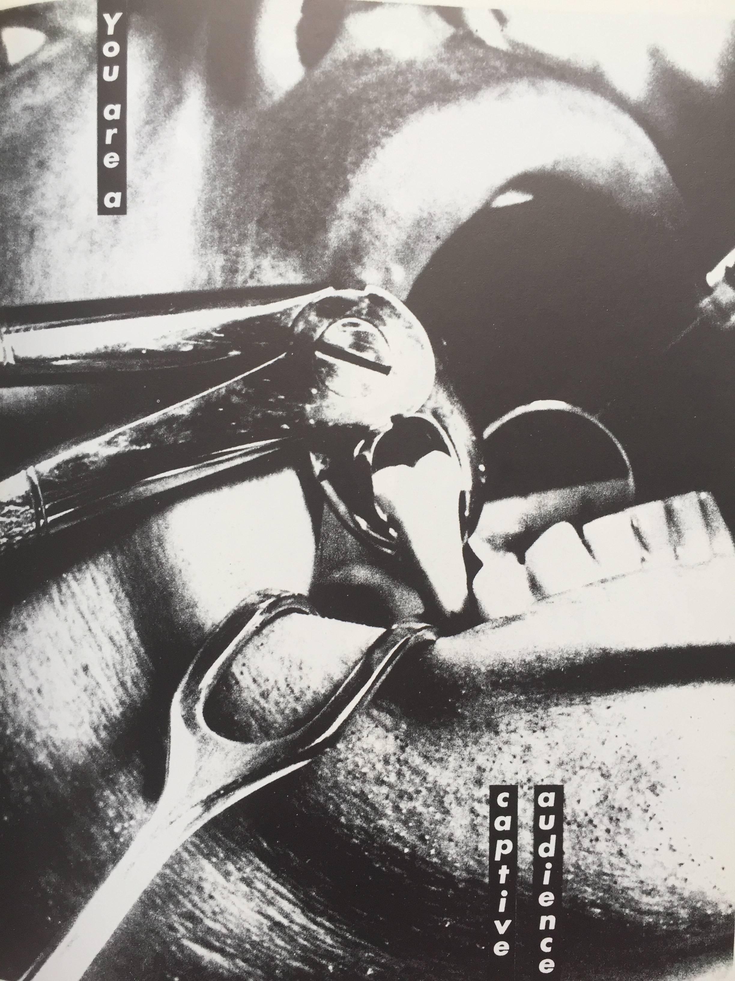 British Barbara Kruger ‘We Won't Play Nature to Your Culture’ 1983