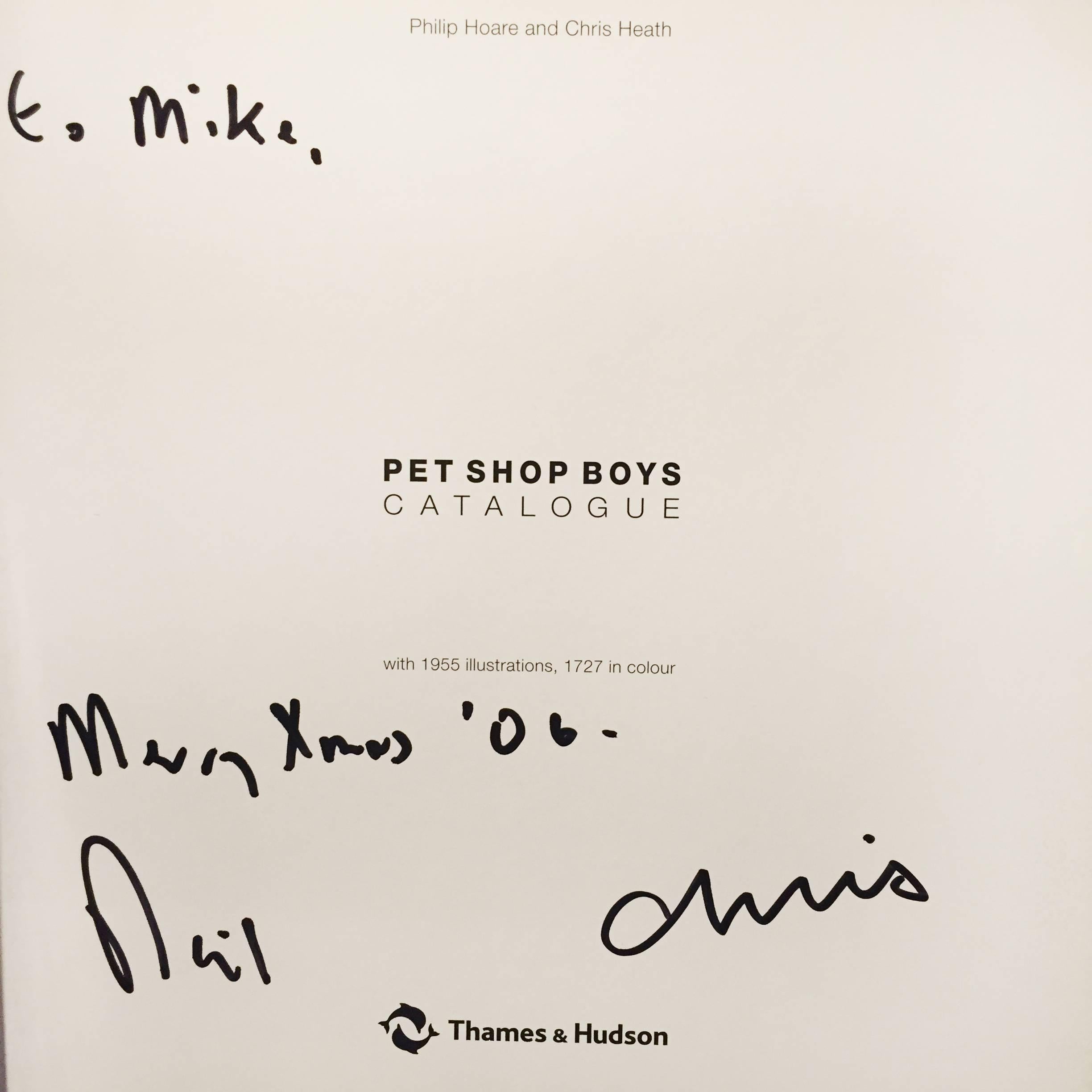First edition, published by Thames & Hudson, 2006

A very rare book and the definitive collection of twenty years of visuals, including all the record and CD sleeves, videos, concerts and more. The Pet Shop Boys are style icons of the 20th and