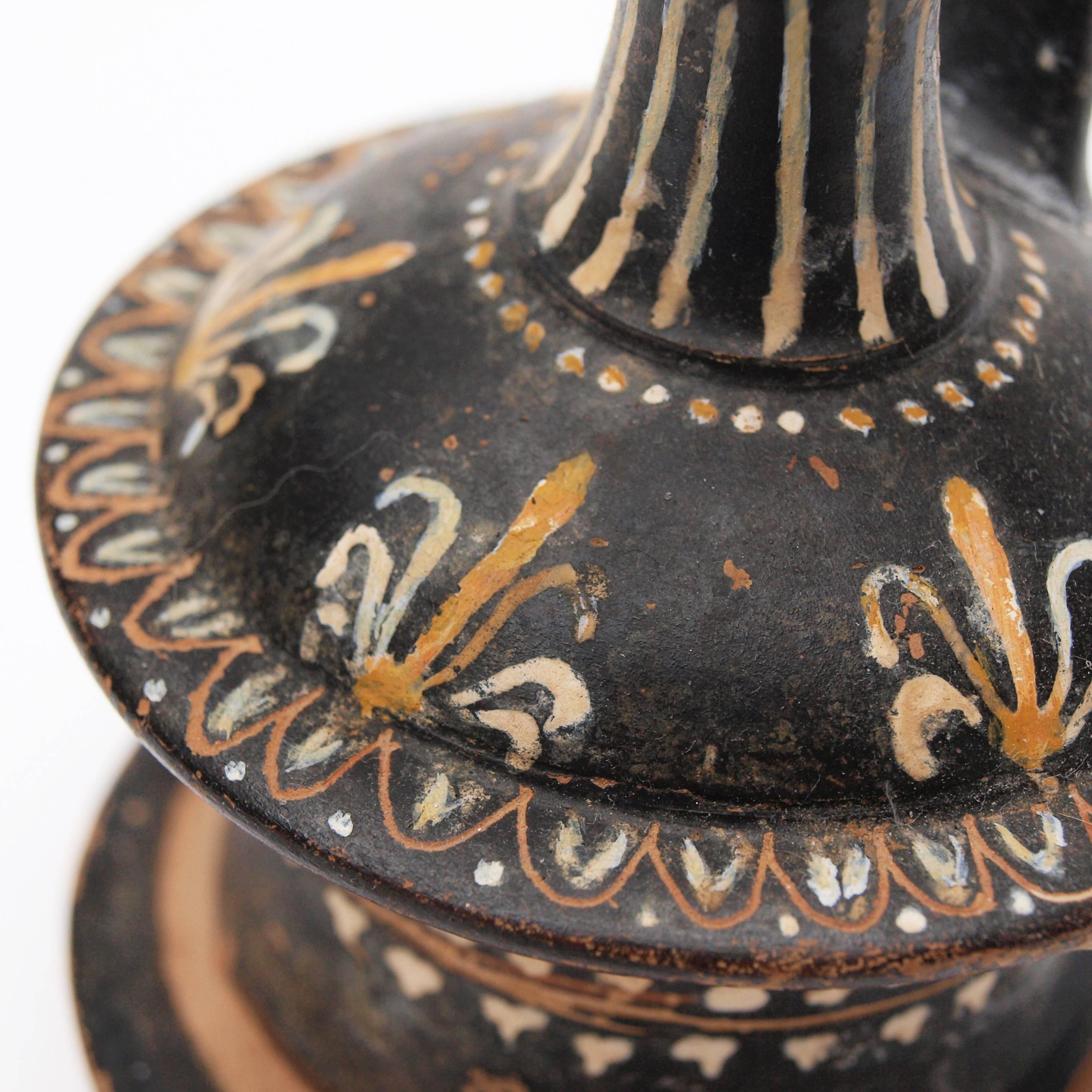 Apulian Hand-Painted Epichysis 'Jug', circa 300-400 BC 2