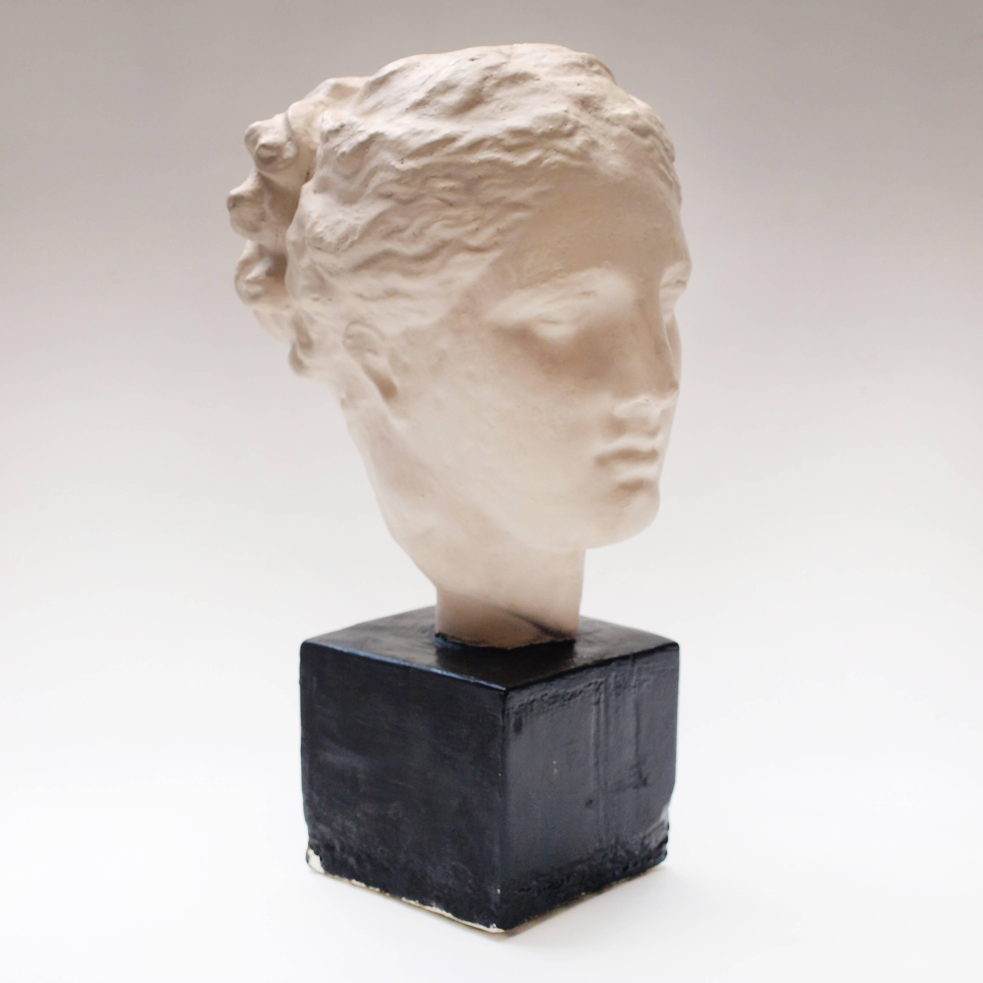 Neoclassical Plaster Bust of a Roman Empress