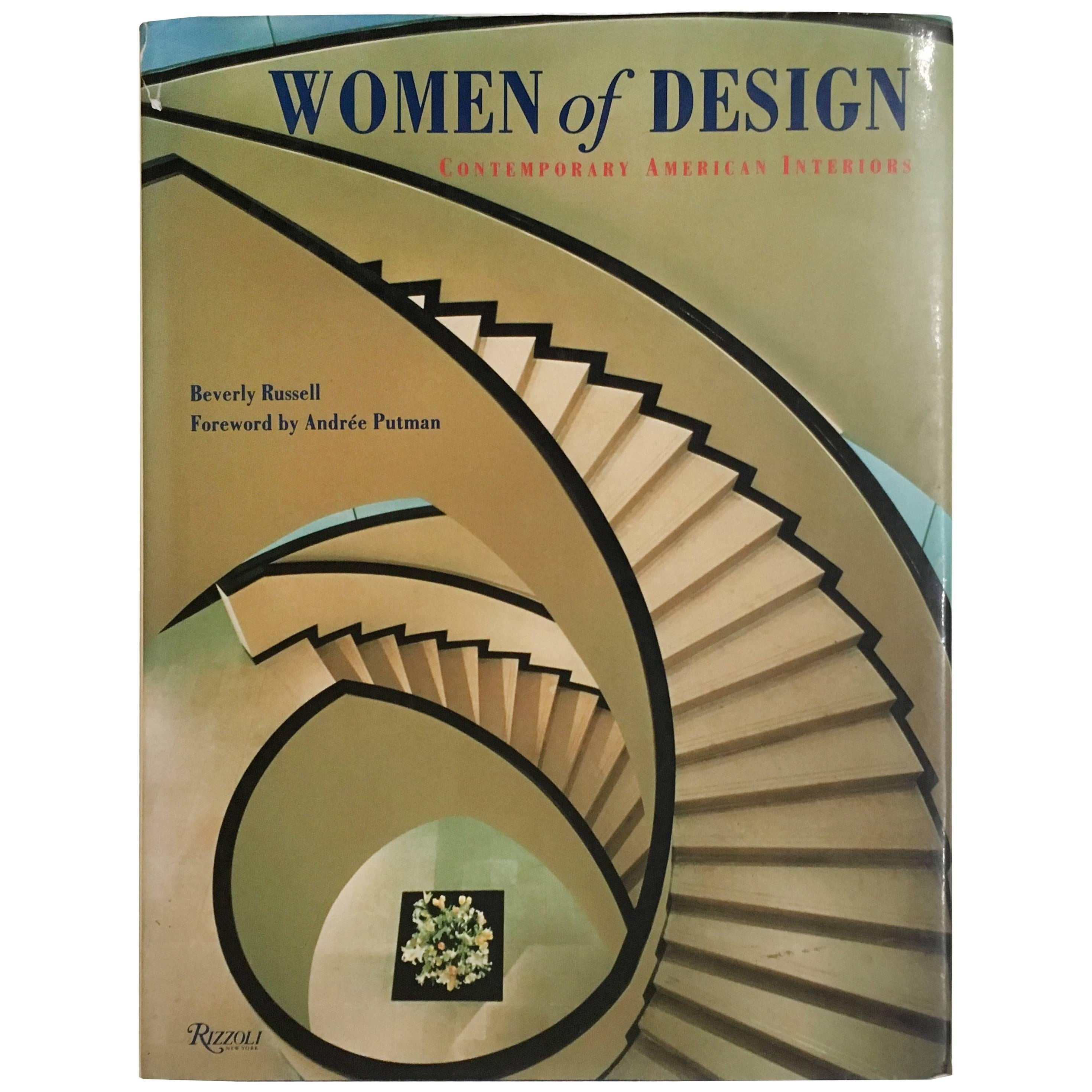 Women of Design, Contemporary American Interiors, Forward by Andree Putnam For Sale