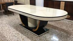 20th Century Art Deco Goatskin Tables