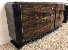 Fine 1940s French Art Deco Sideboard