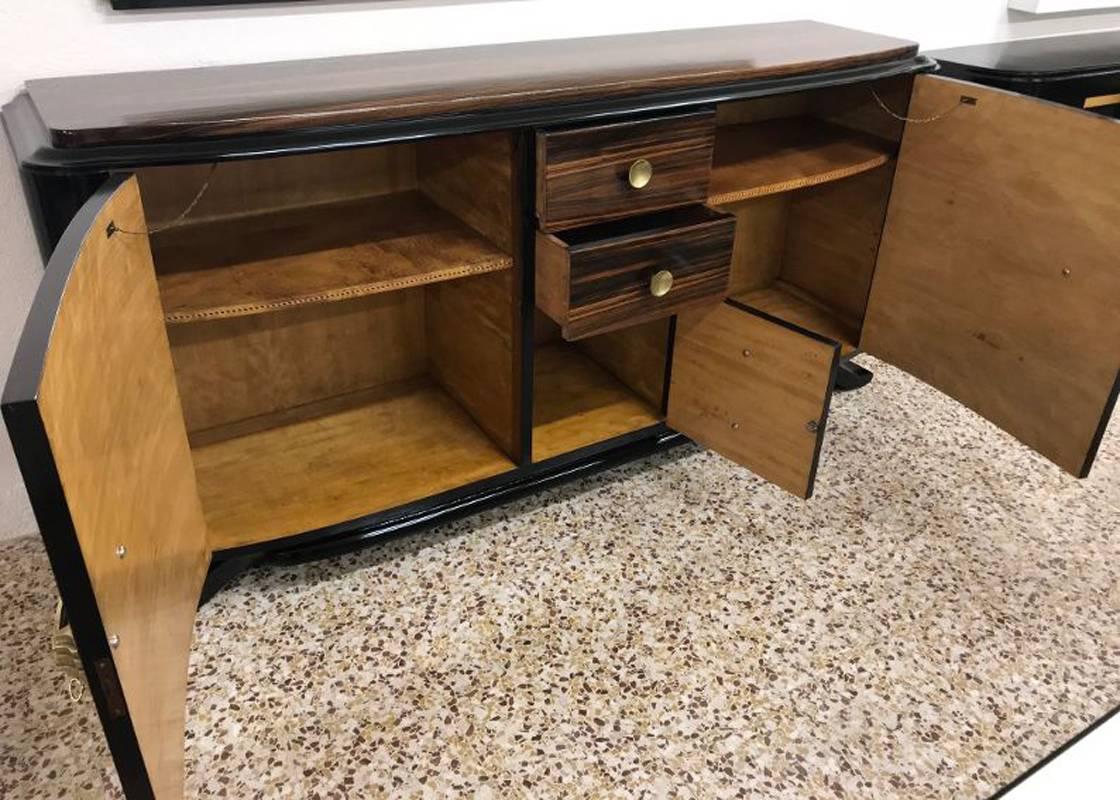 Fine 1940s French Art Deco Sideboard 2