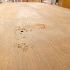 Industrial Table Oak and Castiron