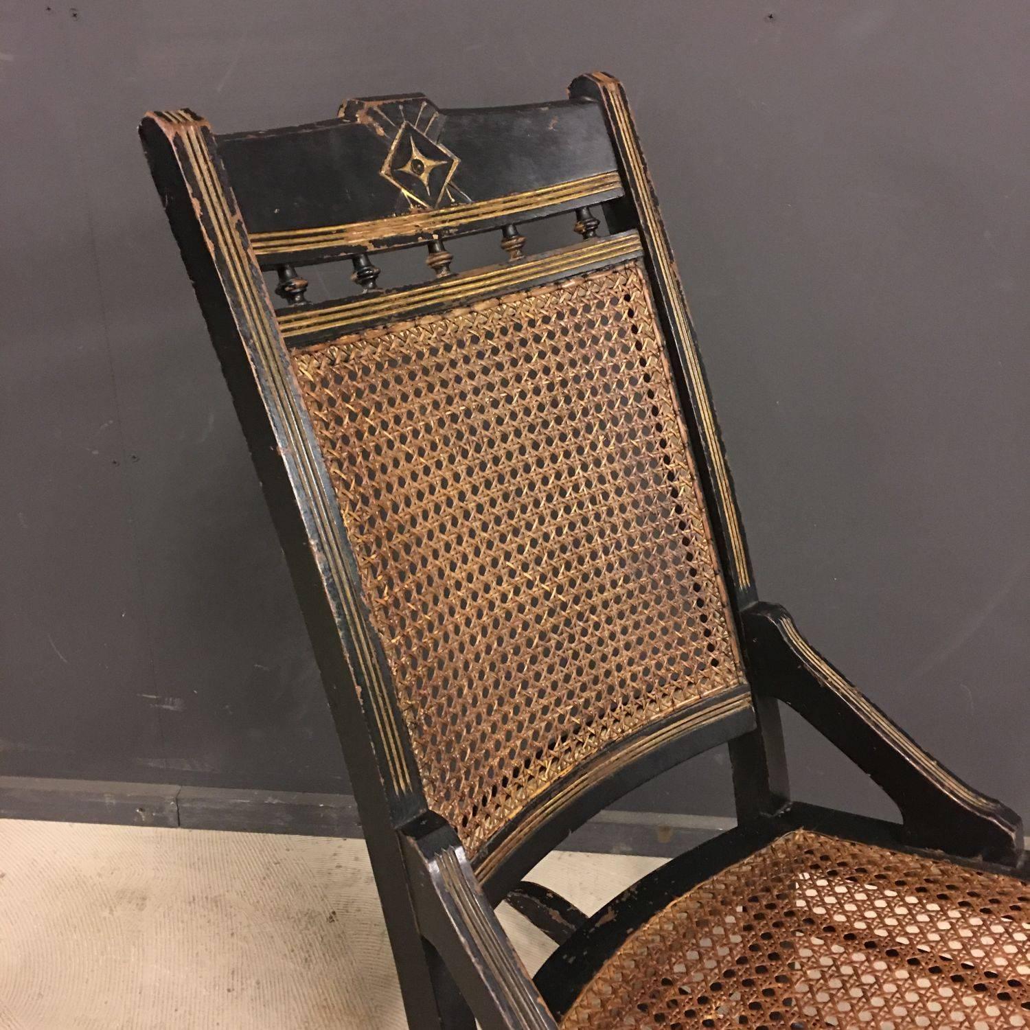 This French antique, Napoleon III, rocking chair is manufactured during, circa 1850s.
It has unique handcarving and artistic details. This chair remains in perfect condition.