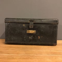 Black Tin Storage Box