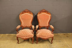 Biedermeier Style Pair of Chairs