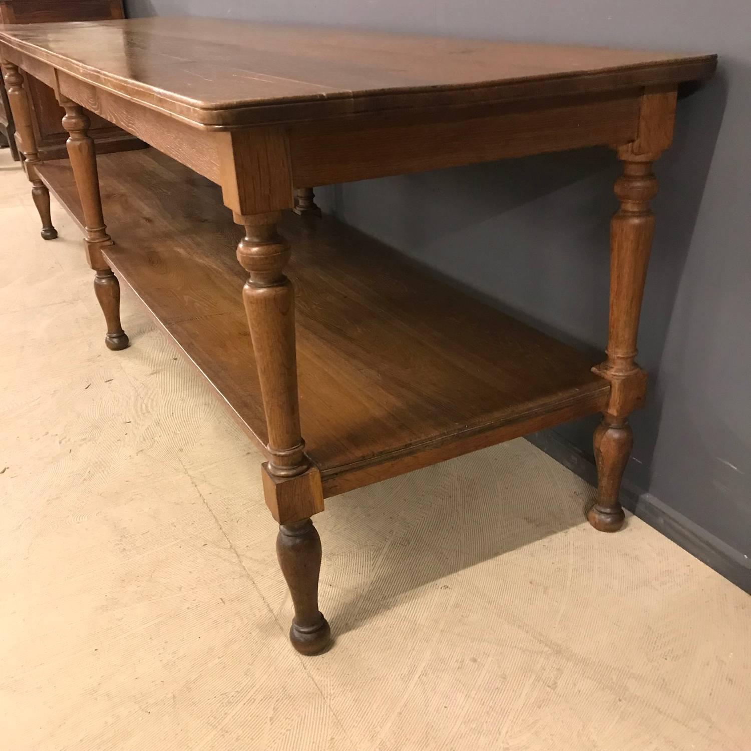 Elegant French Antique Drapers Table, 19th Century 2