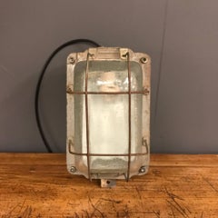 Industrial Caged Bully Wall Light