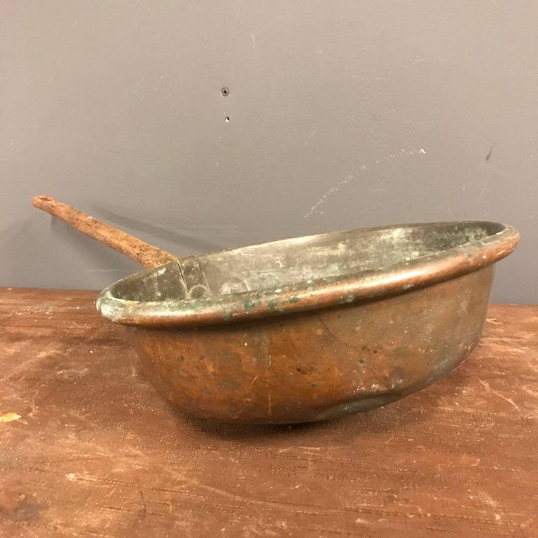 Antique Copper Pan For Sale 3