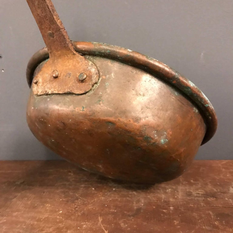 Antique Copper Pan For Sale 2