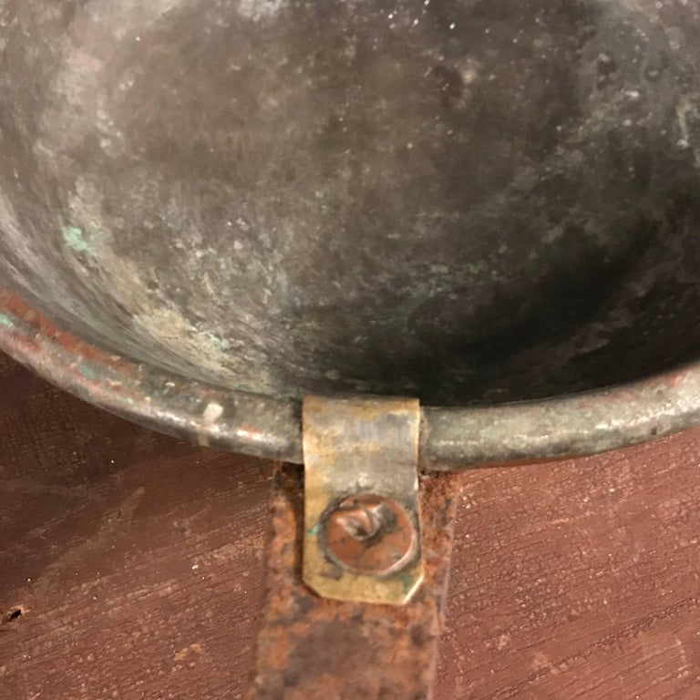 Antique Copper Pan In Good Condition For Sale In Ulft, Gelderland