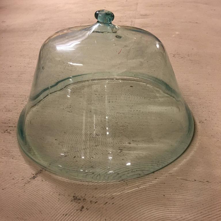 Antique French Glass Bell Cloche 19th Century at 1stDibs