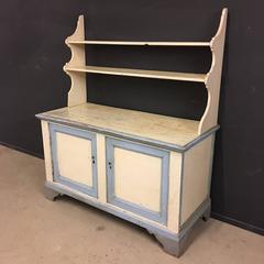 Antique Painted Cabinet, France, 19th Century