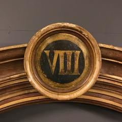 Antique Oak Station of the Cross Frame Number 8 VIII