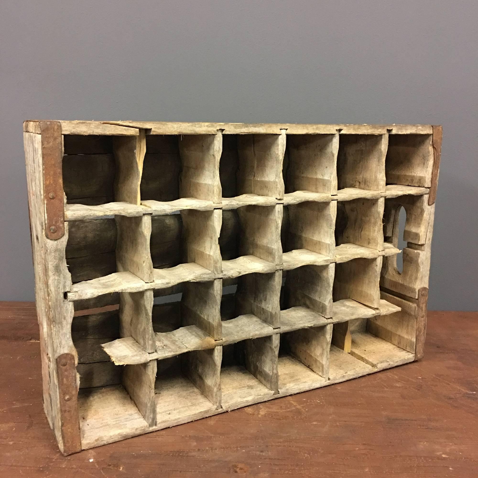 pepsi wooden crate