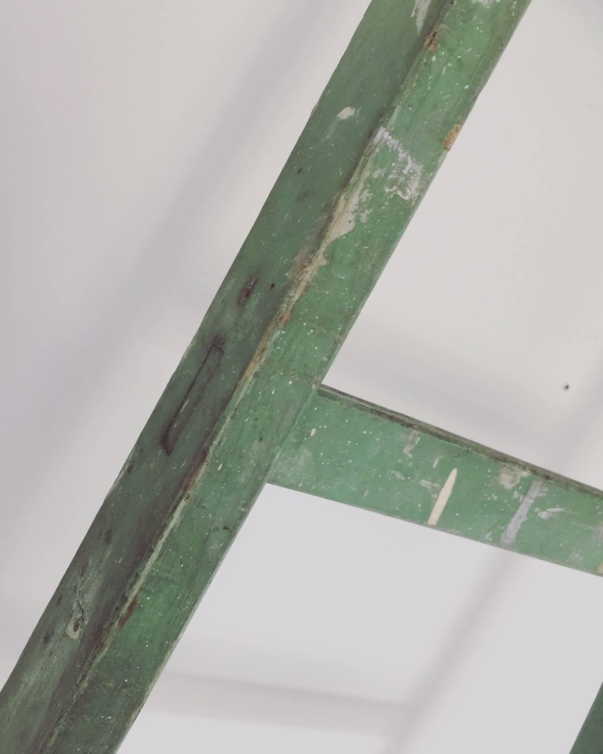 French Provincial Vintage French Fruit Pickers Ladder For Sale