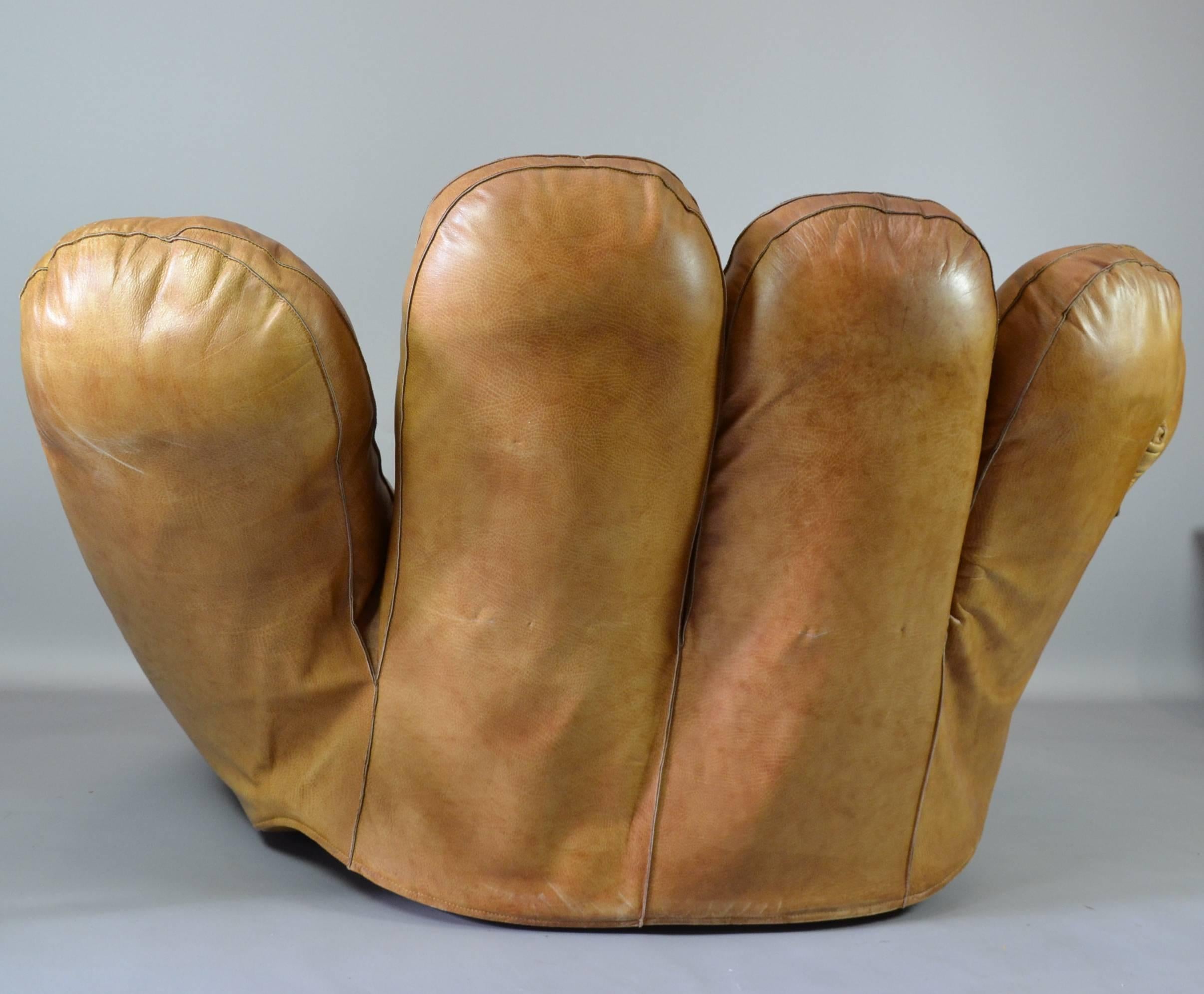 baseball glove chairs