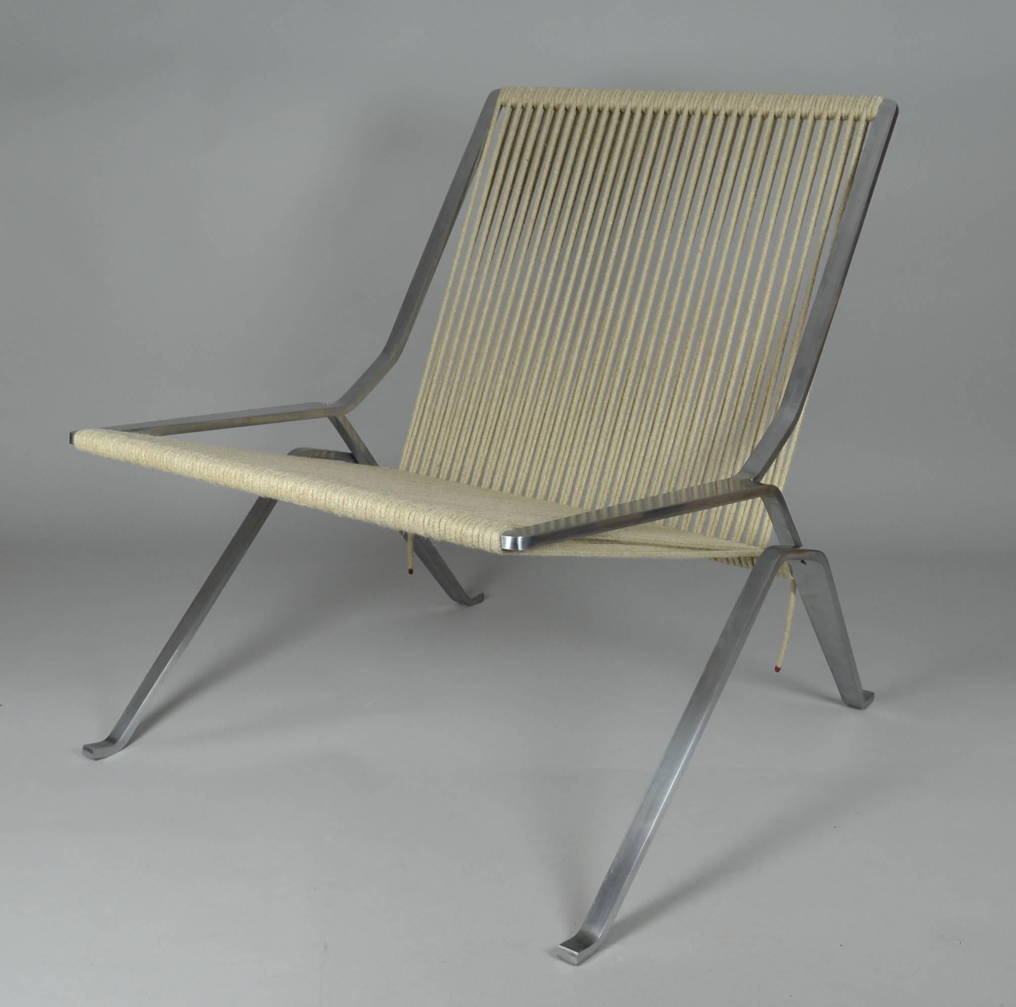 Scandinavian Modern Poul Kjærholm PK25 Chair by Fritz Hansen